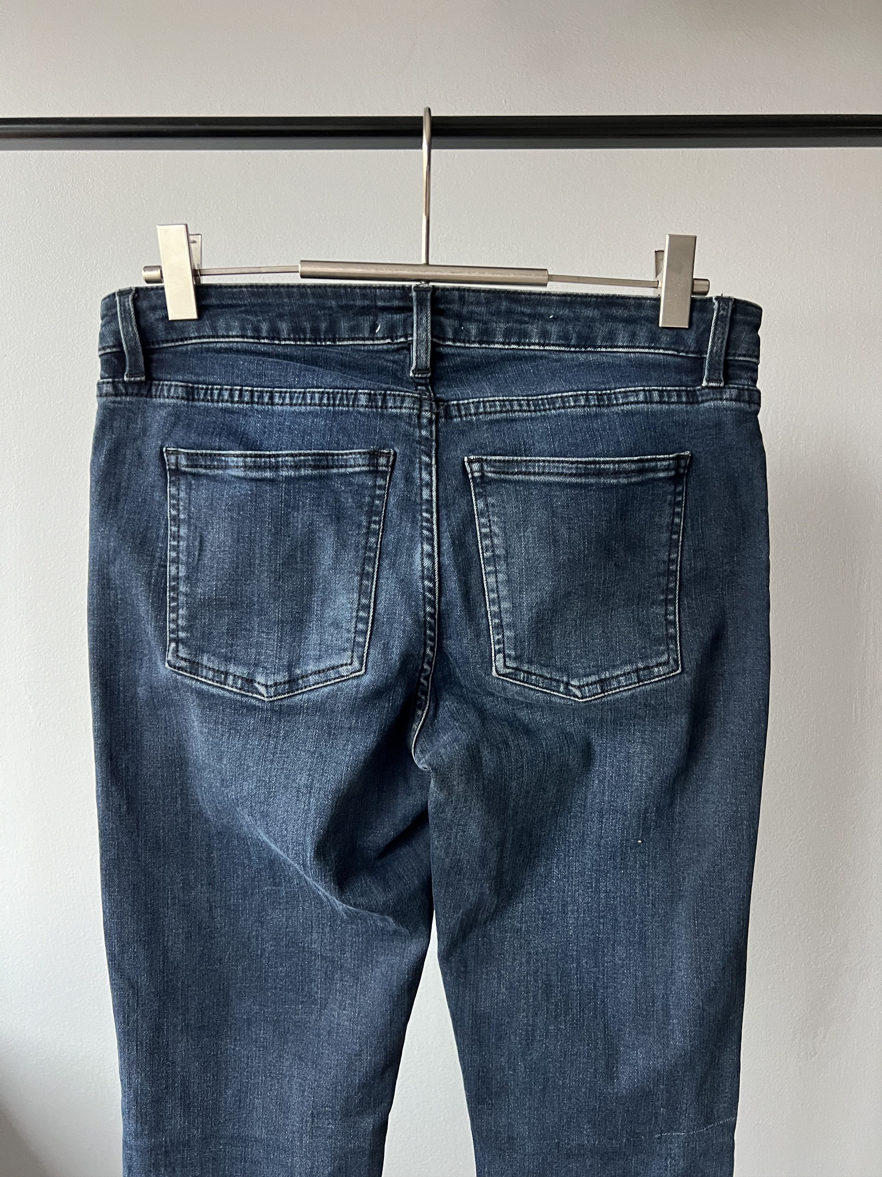 Acne Studios Women's Acne Studios Skin 5 Deep Faded Denim Skinny Jeans Size 28" / US 6 / IT 42 - 4 Thumbnail