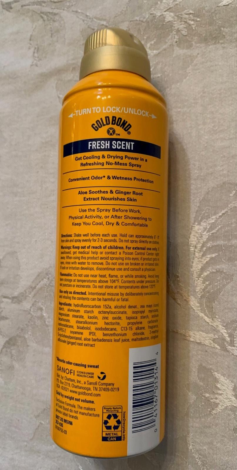 Other Gold Bond Body Spray 7 oz. Size ONE SIZE - 2 Thumbnail