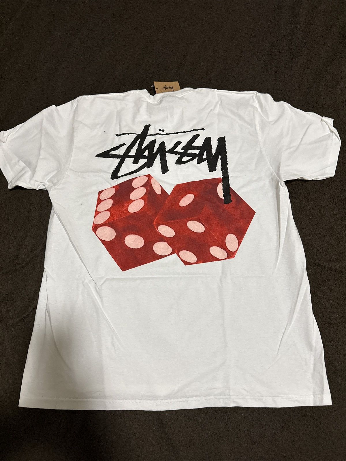 Stussy Stussy diced out tee large | Grailed