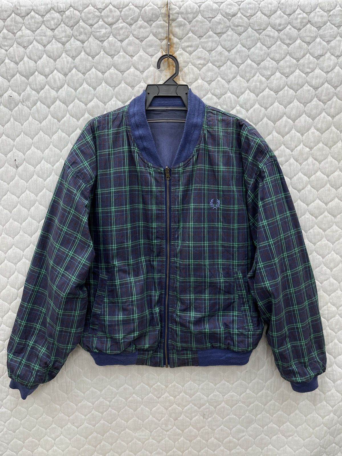 Fred Perry 🔥🔥🔥STEALS VTG FRED PERRY REVERSIBLE BOMBER JACKET Size US L / EU 52-54 / 3 - 1 Thumbnail