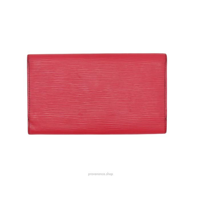 Louis Vuitton International Wallet - Red EPI Leather