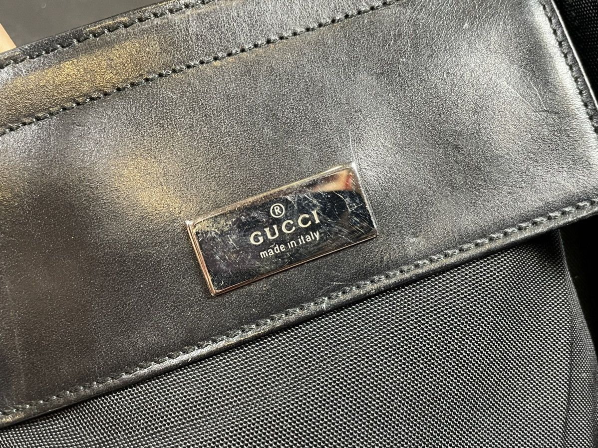 Gucci Gucci Black Nylon Belt Bag Size ONE SIZE - 6 Thumbnail