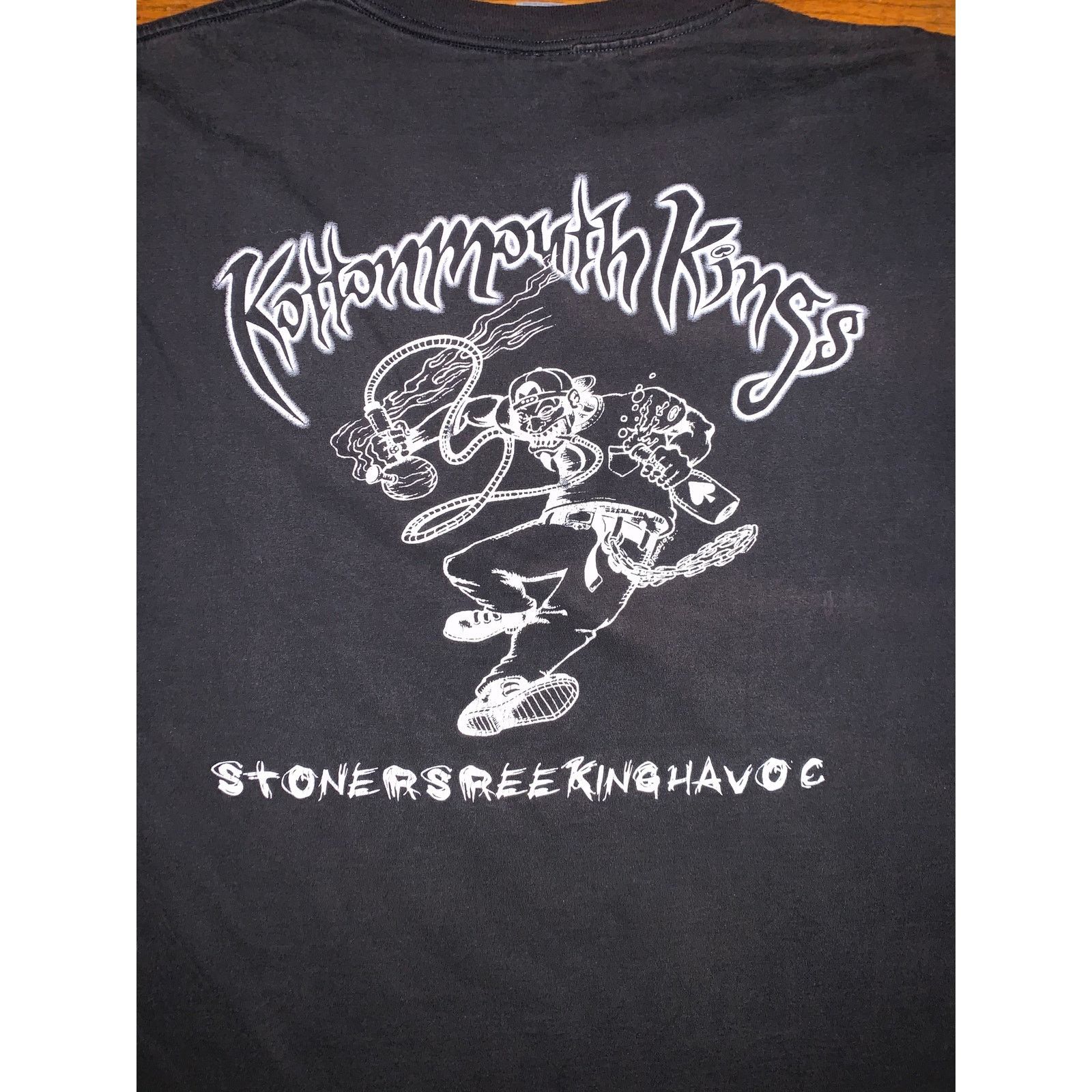 Rap Tees × Vintage Kottonmouth Kings Stoners Reeking Havoc T Shirt Black XL Size US XL / EU 56 / 4 - 1 Thumbnail