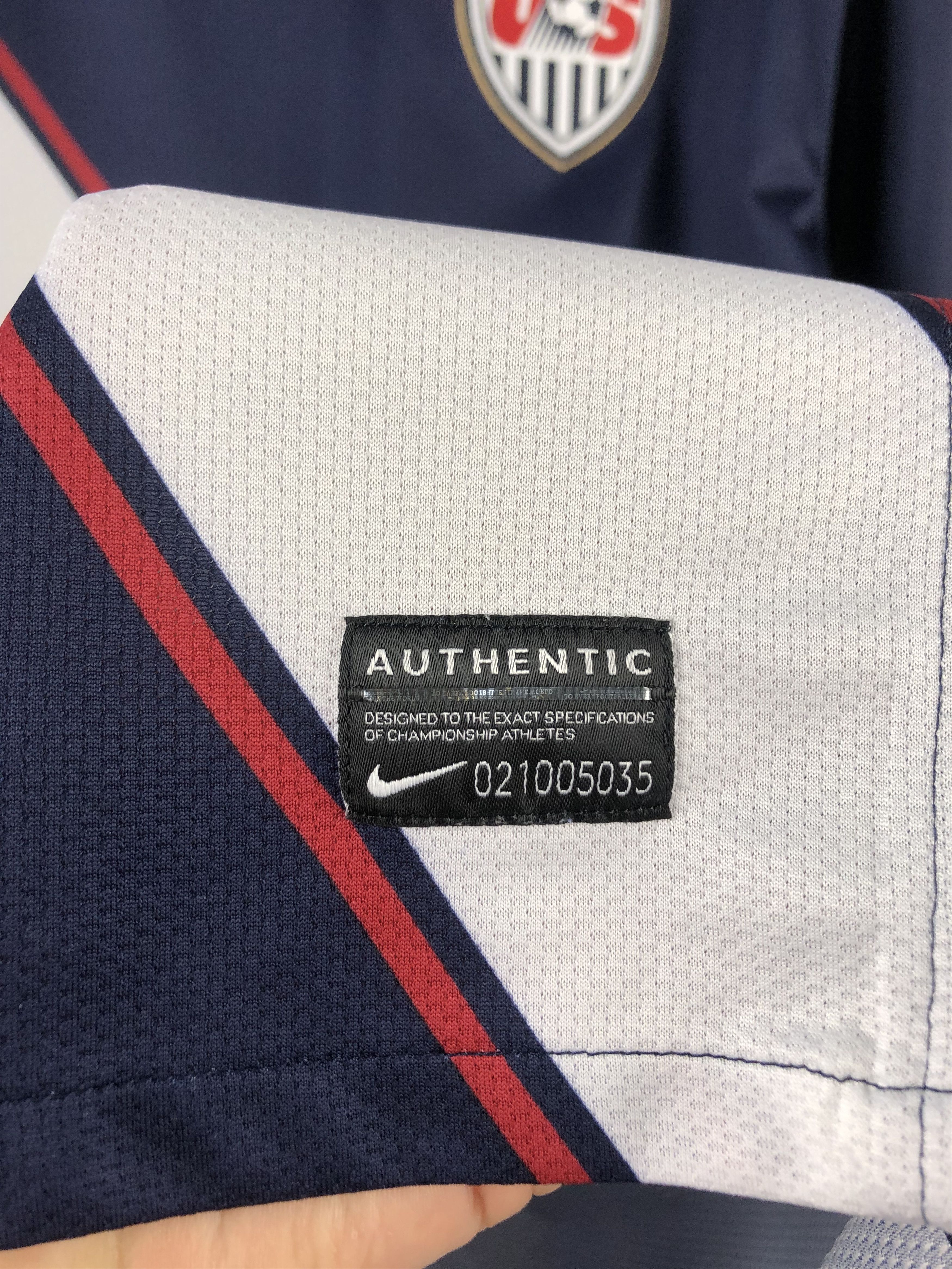 USA Away football shirt 2010 Soccer Nike Jersey Rare Trikot