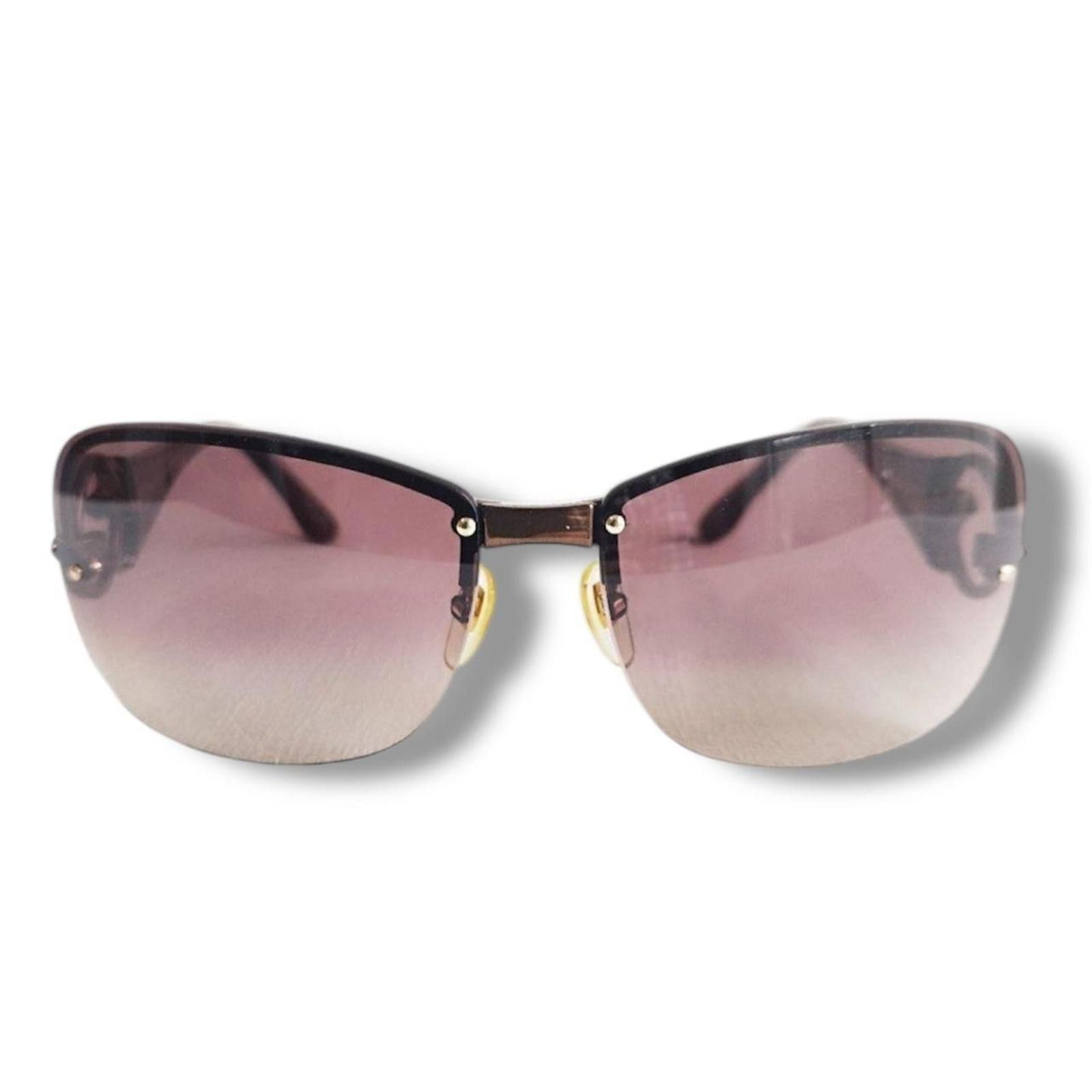 Gucci Gucci authentic rimless vintage sunglasses Size ONE SIZE - 6 Thumbnail