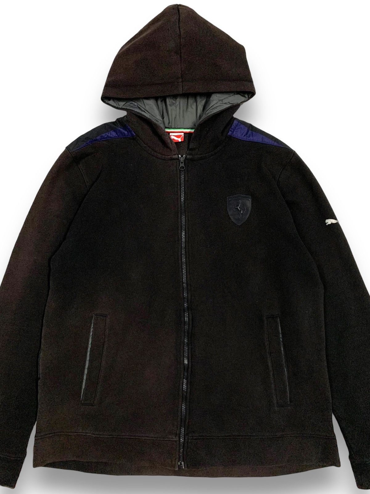 Ferrari × Puma Puma Sport Lifestyle x Ferarri Sun Faded Small Logo Hoodie Size US L / EU 52-54 / 3 - 4 Thumbnail