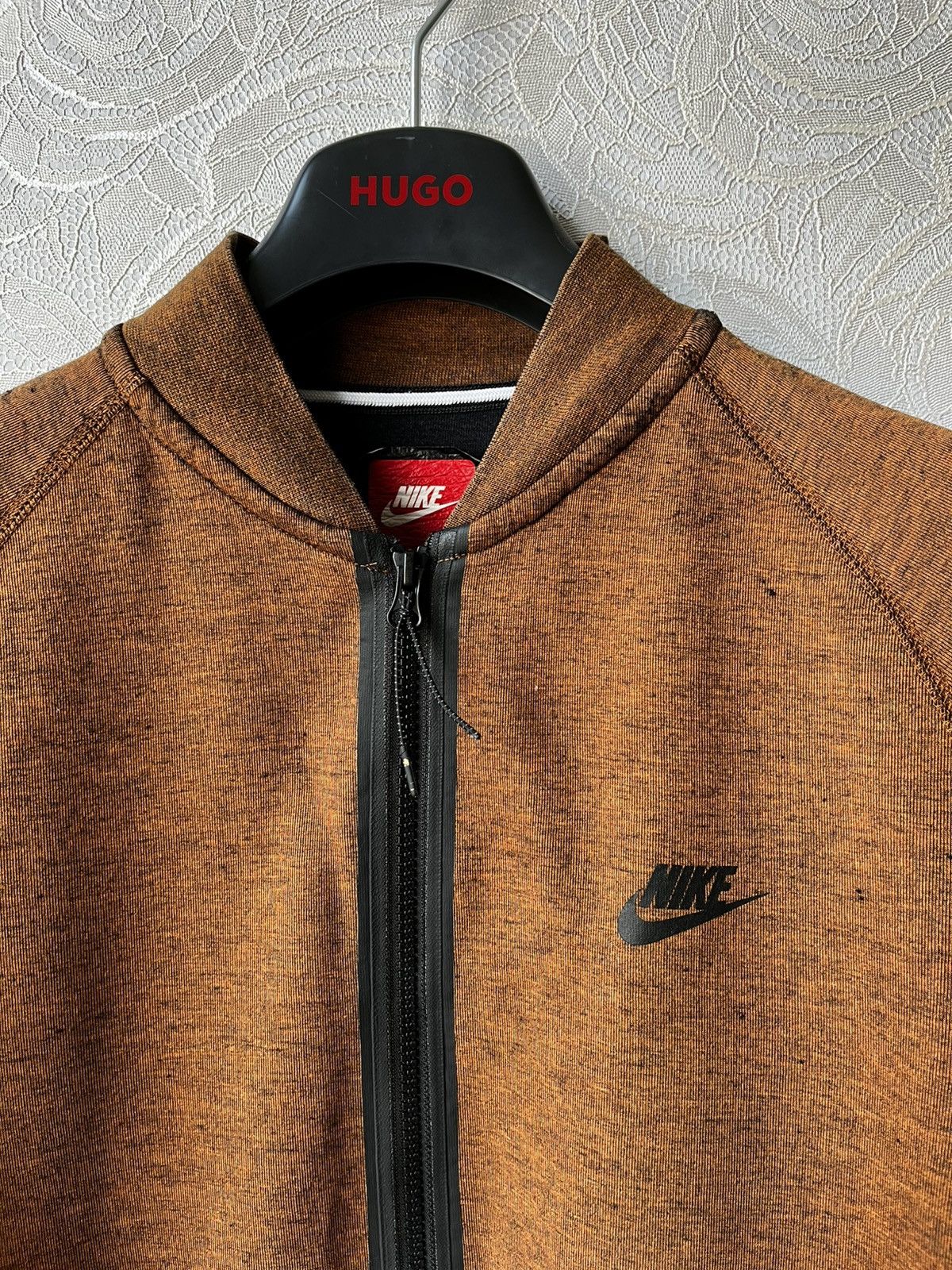 Nike NIKE TECH FLEECE BROWN VARSITY ZIP JACKET 1MM MENS L SIZE Size US L / EU 52-54 / 3 - 3 Thumbnail