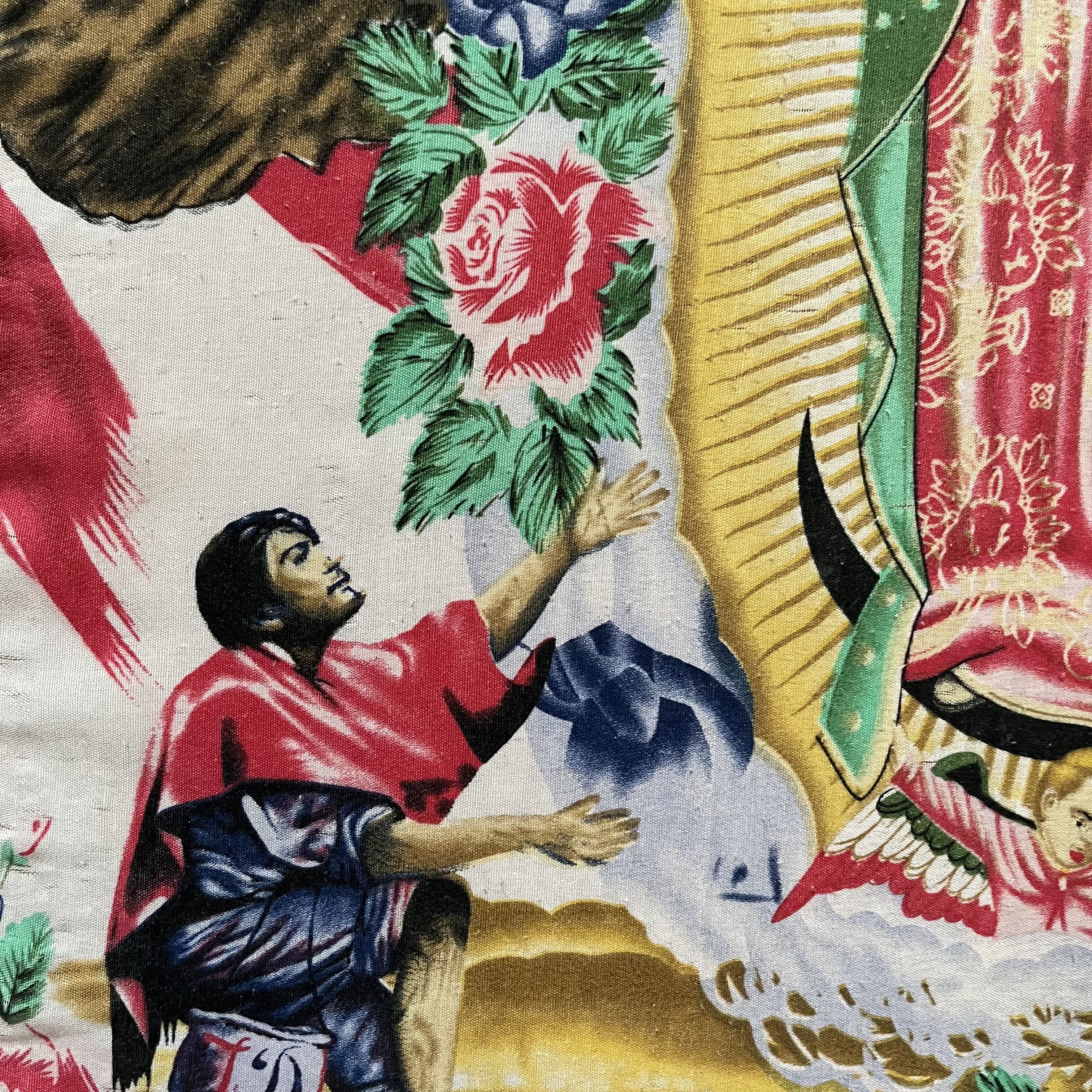 Vintage Vintage Our Lady of Guadalupe Virgin Mary Bandana Size ONE SIZE - 2 Thumbnail