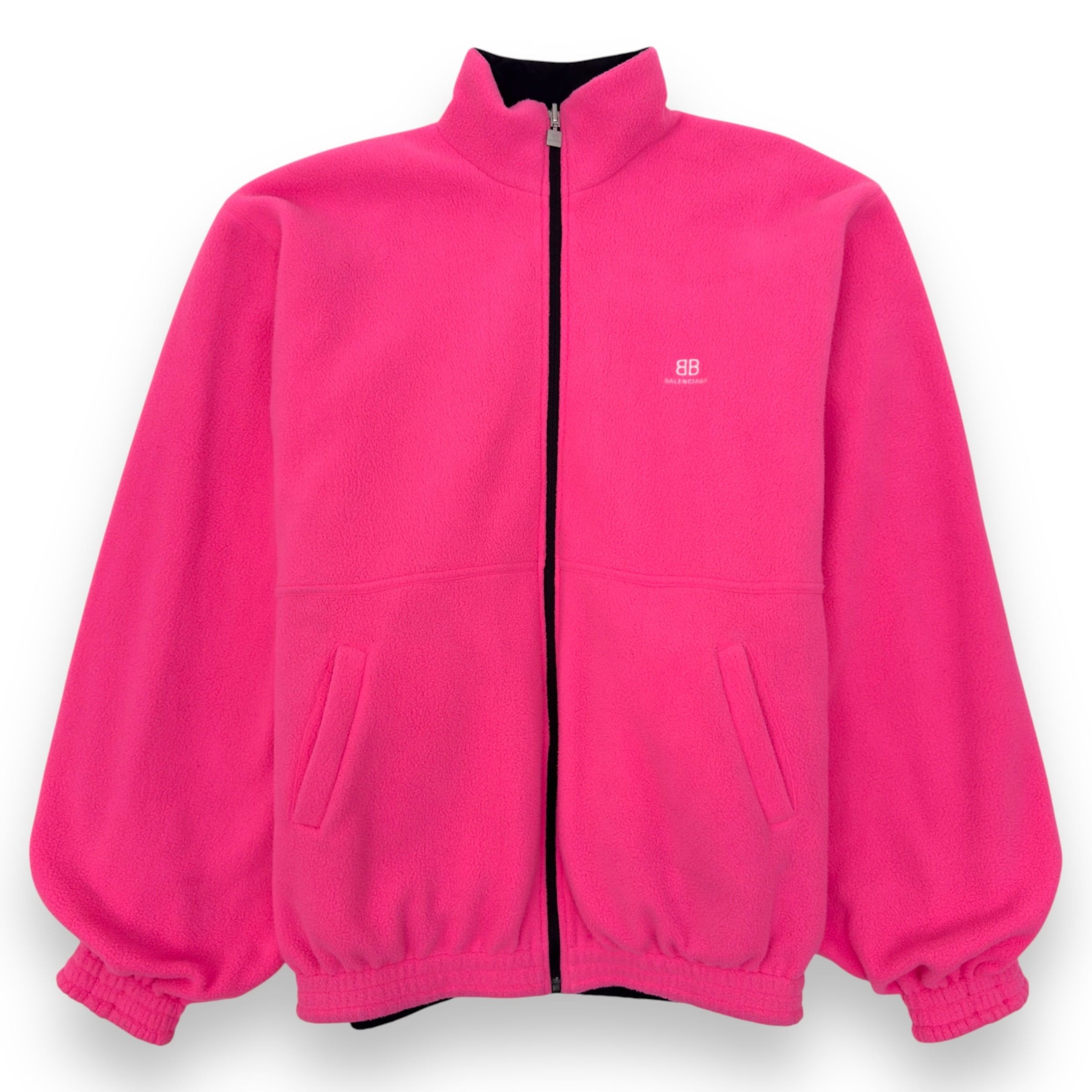 Balenciaga BALENCIAGA OVERSIZED REVERSIBLE JACKET PINK / BLACK M Size US M / EU 48-50 / 2 - 1 Thumbnail
