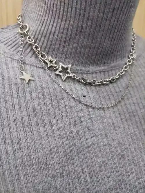 Jewelry × Vintage Stars Streetwear Necklace Chain Size ONE SIZE - 4 Thumbnail