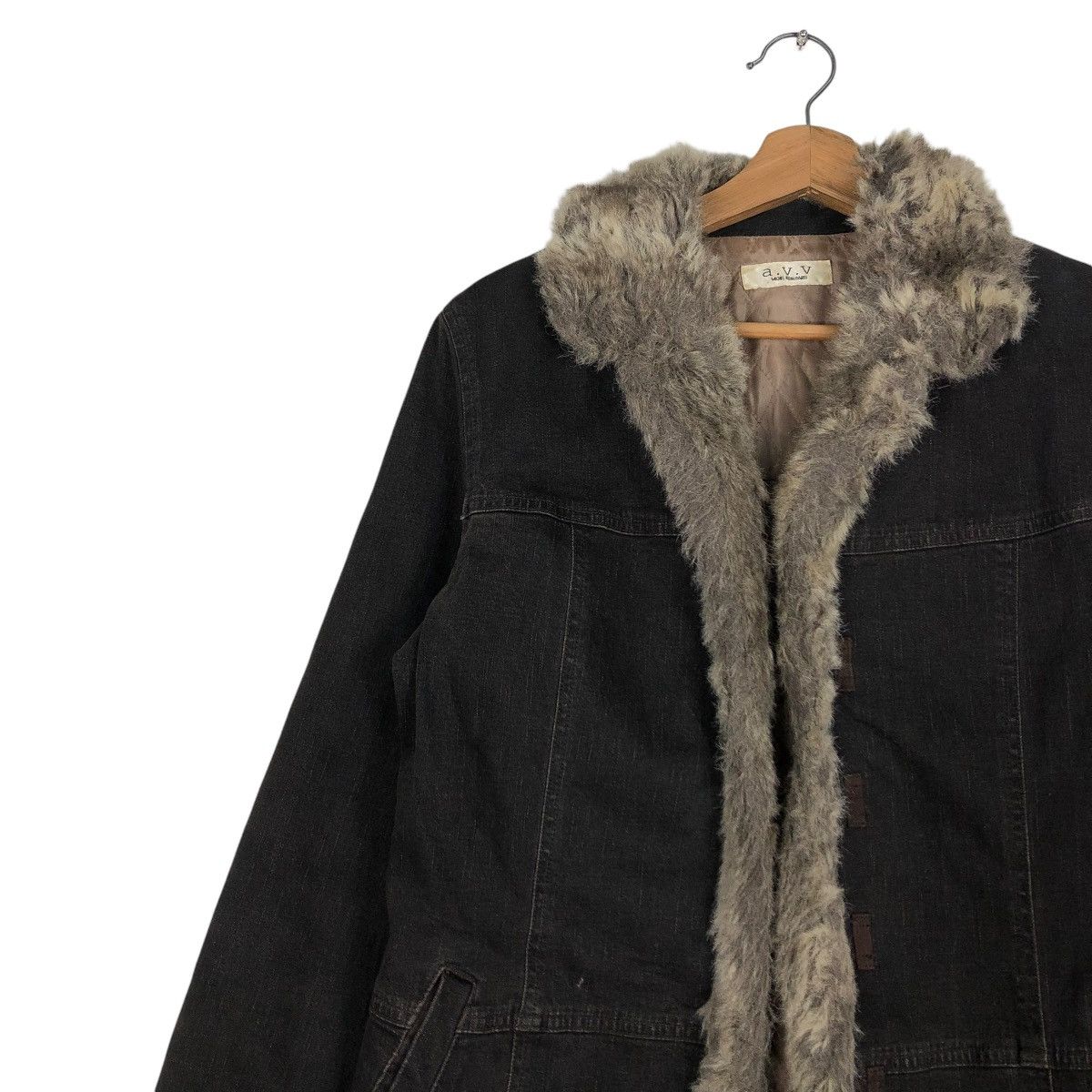 Japanese Brand 🔥VINTAGE SHEARLING MINK FUR BIKER JACKET MICHEL KLEIN PARIS Size US S / EU 44-46 / 1 - 9 Thumbnail