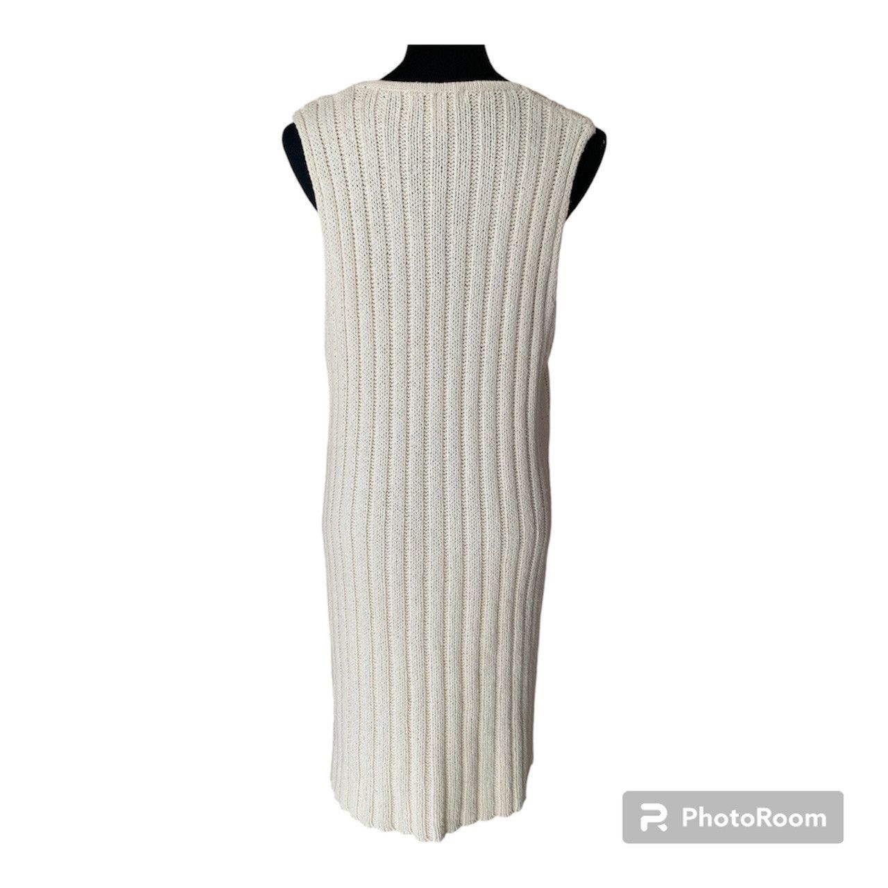 Club Monaco Rare Vintage 90s Club Monaco Long Sleeveless Knit Vest Size M / US 6-8 / IT 42-44 - 4 Thumbnail
