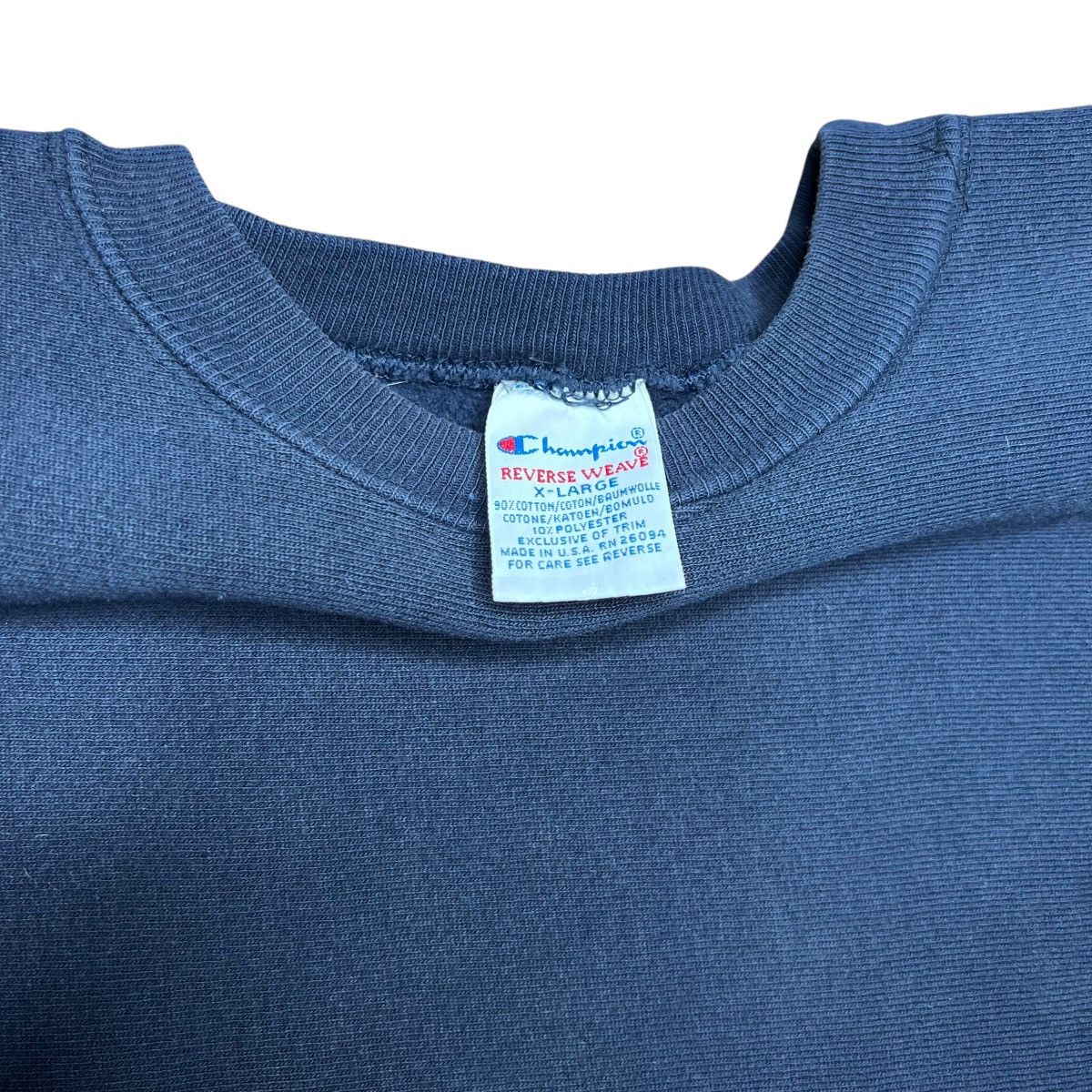 Champion × Vintage 1990s Champion Embroidered Reverse Weave Pullover Sweatshirt Size US XL / EU 56 / 4 - 2 Thumbnail