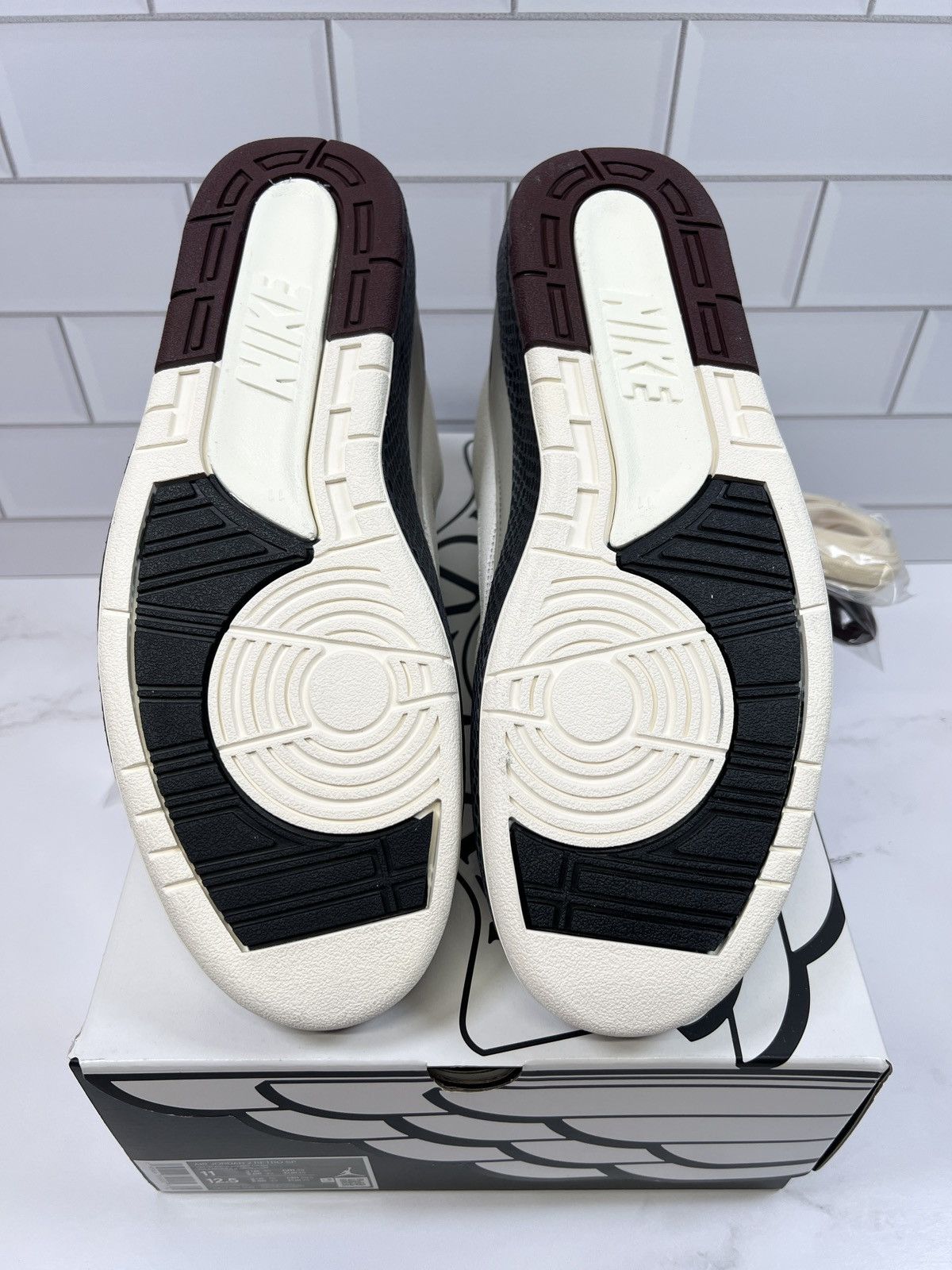 Jordan Brand NEW Nike Retro Air Jordan A Ma Maniere Airness 2s 2 Mens Men Size US 11 / EU 44 - 4 Thumbnail