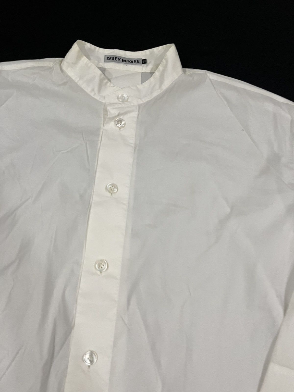 Designer × Issey Miyake × Japanese Brand Issey Miyake Longsleeve Man Button up shirt Size US L / EU 52-54 / 3 - 3 Thumbnail