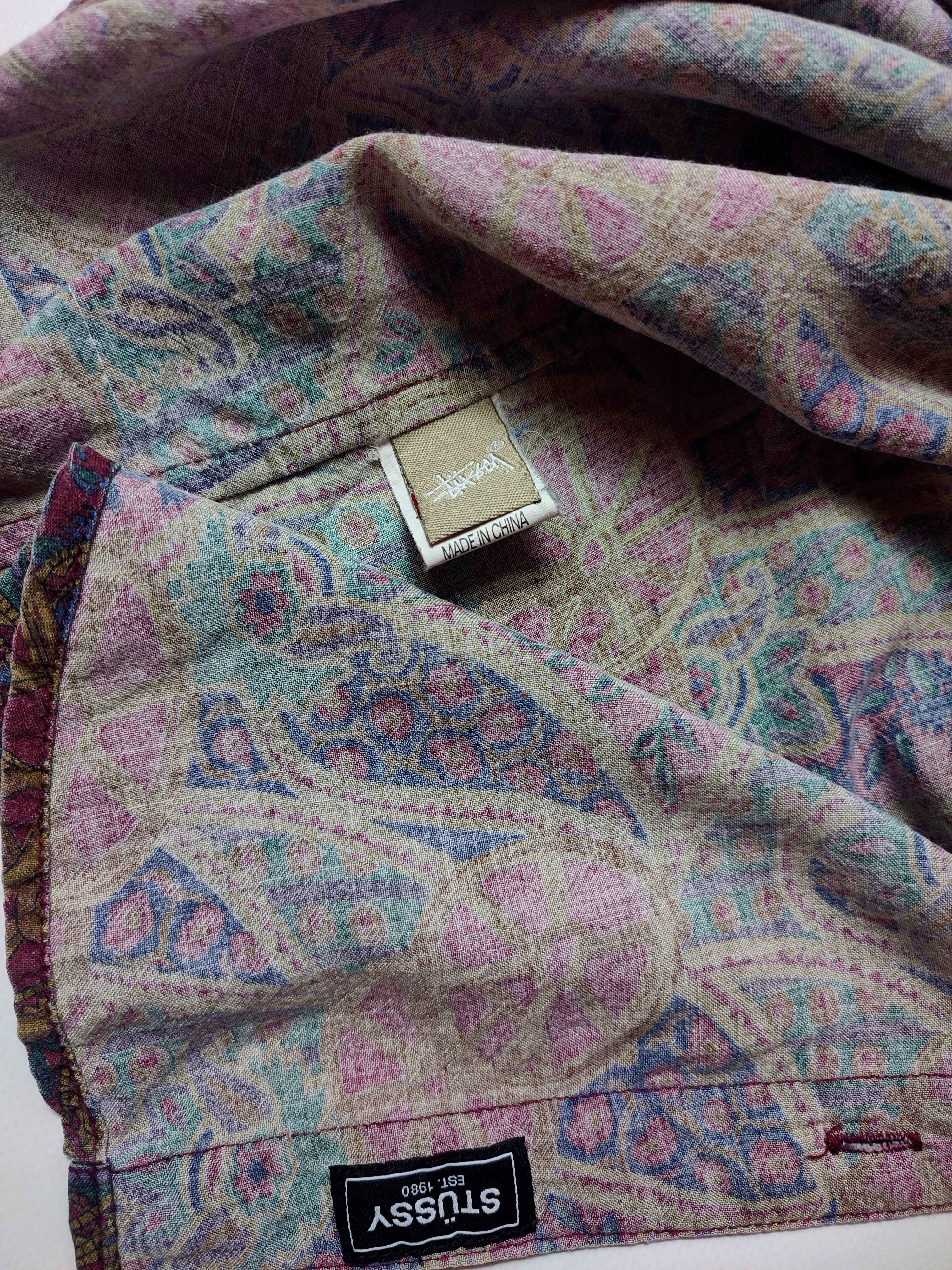 Stussy Stussy Rayon shirt Size US S / EU 44-46 / 1 - 7 Thumbnail