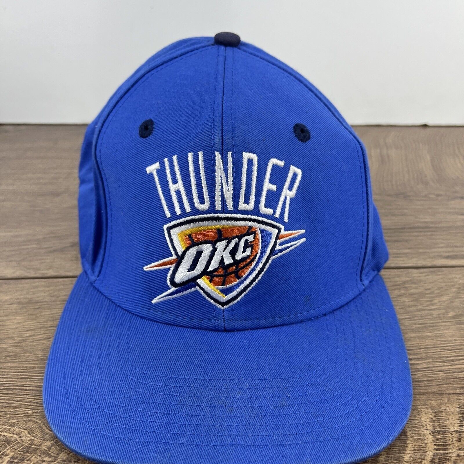 Other Oklahoma City Thunder Hat Blue Snapback Blue Hat Adjustable Size ONE SIZE - 6 Thumbnail
