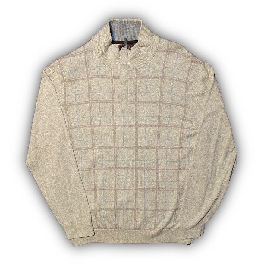 Tasso Elba Striped Sweater Size L / US 10 / IT 46 - 1 Thumbnail