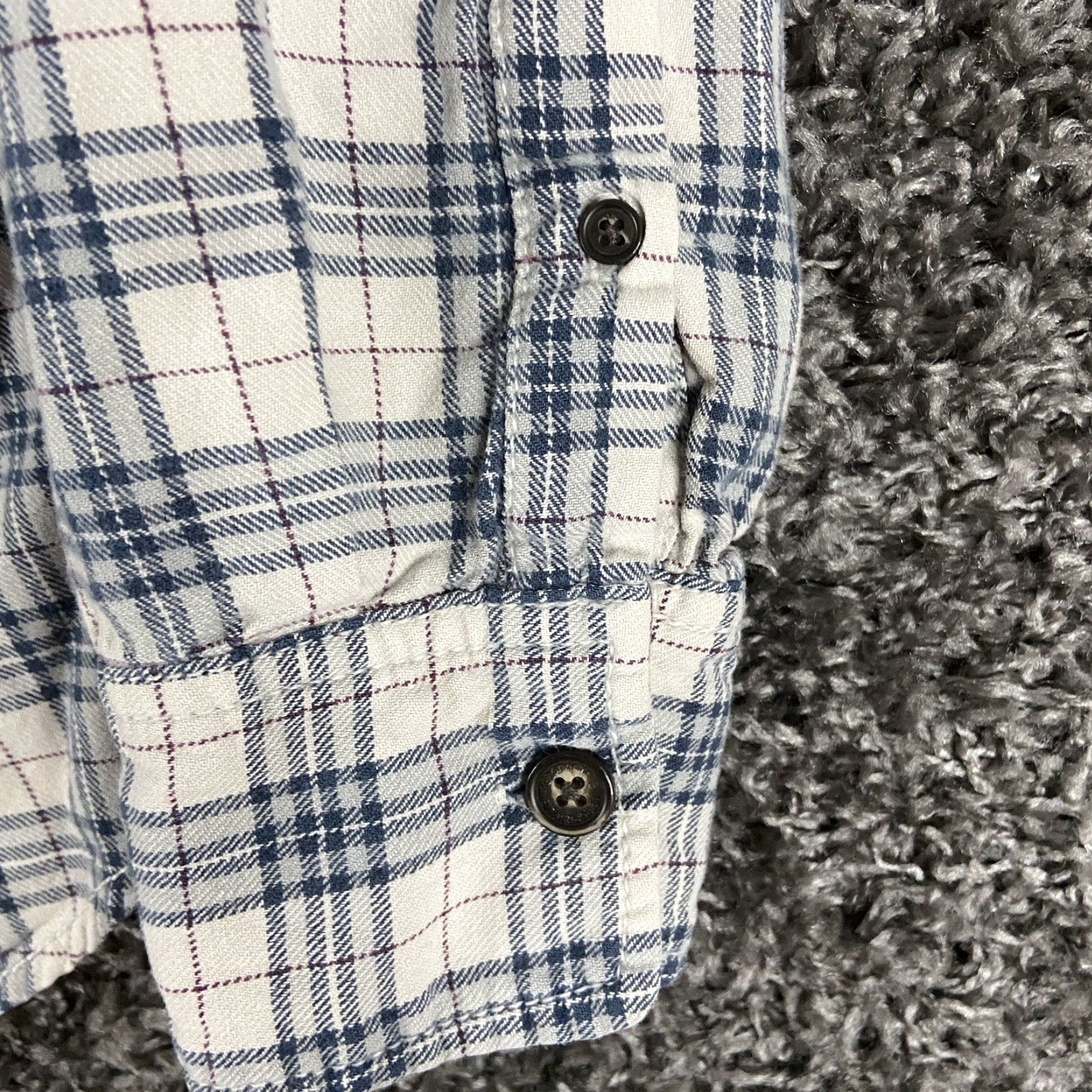 Aeropostale Aeropostale Multicolor Plaid Flannel Shirt Men S Long Sleeve Size US S / EU 44-46 / 1 - 3 Thumbnail