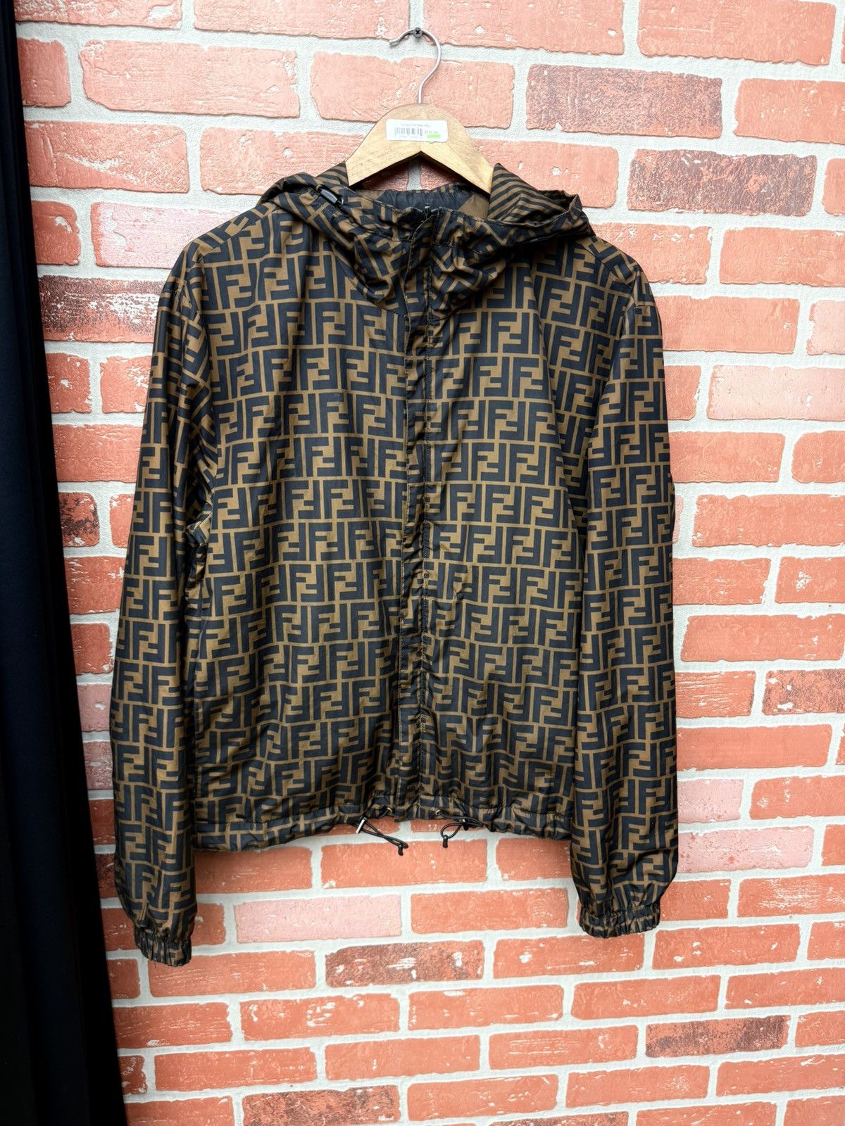 Fendi Fendi Zucca Monogram Reversible Windbreaker Jacke Size US S / EU 44-46 / 1 - 1 Thumbnail