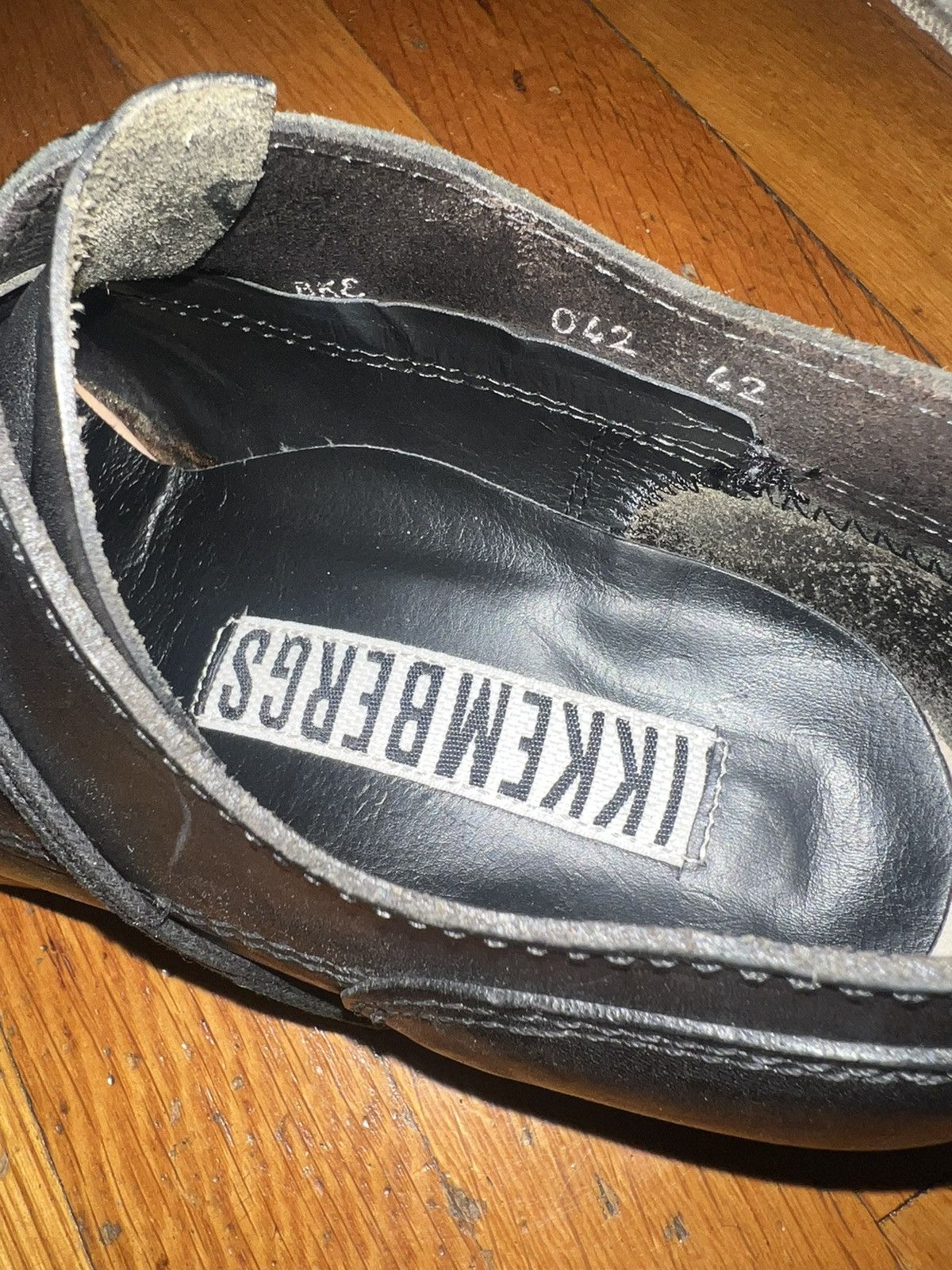 Dirk Bikkembergs Dirk Bikkembergs 90s Leather Derby Lace Through Heel Size US 9 / EU 42 - 5 Thumbnail