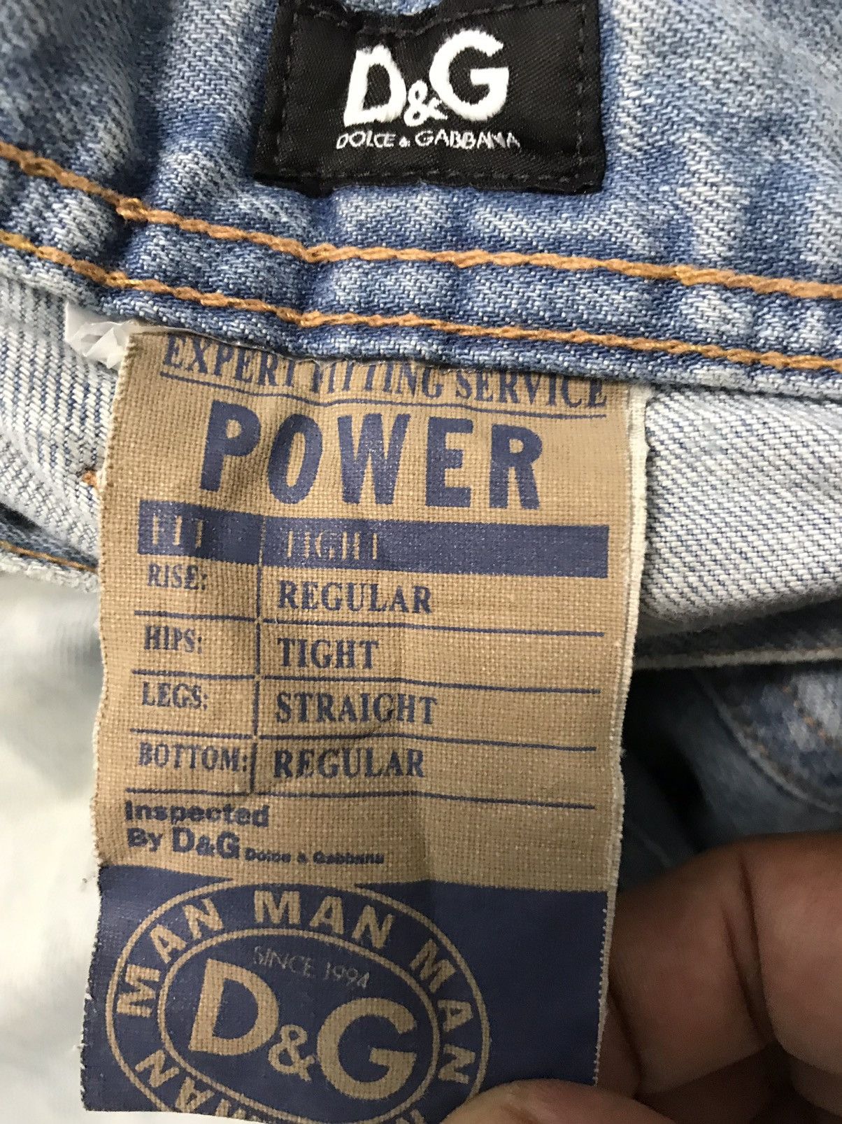 Dolce & Gabbana × Vintage Dolce&galbana Blue Jean pant Size US 38 / EU 54 - 7 Thumbnail