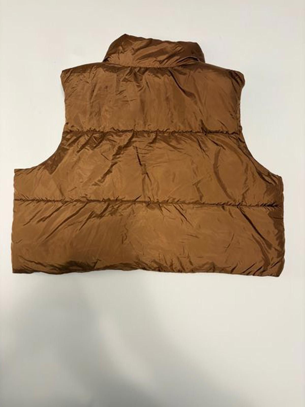 Other Fashion Nova Brown Puffer Vest (Size 3XL) Size 3XL / US 20-22 - 2 Thumbnail
