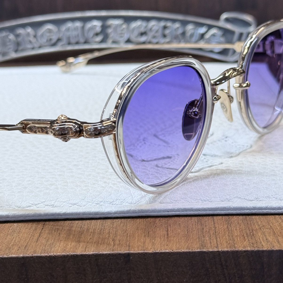 Chrome Hearts Chrome Hearts Sex-T9 1/1 Sunglasses Size ONE SIZE - 5 Thumbnail