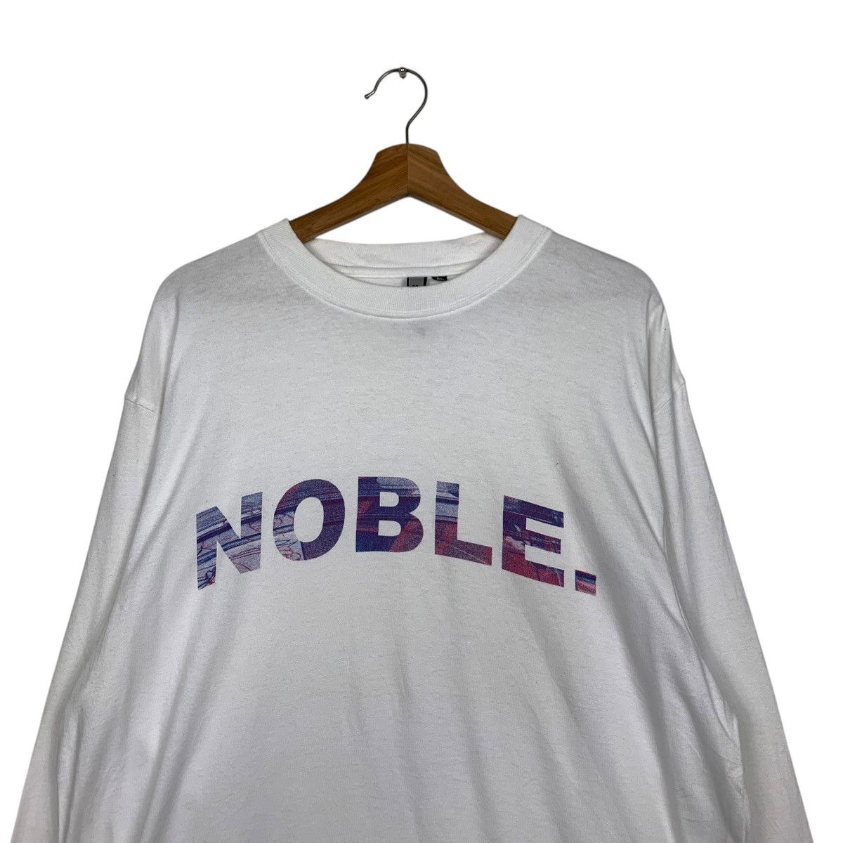 Japanese Brand STIGLER NOBLE. Big Logo Crewneck Sweatshirt #1711-C76 Size US XL / EU 56 / 4 - 2 Thumbnail