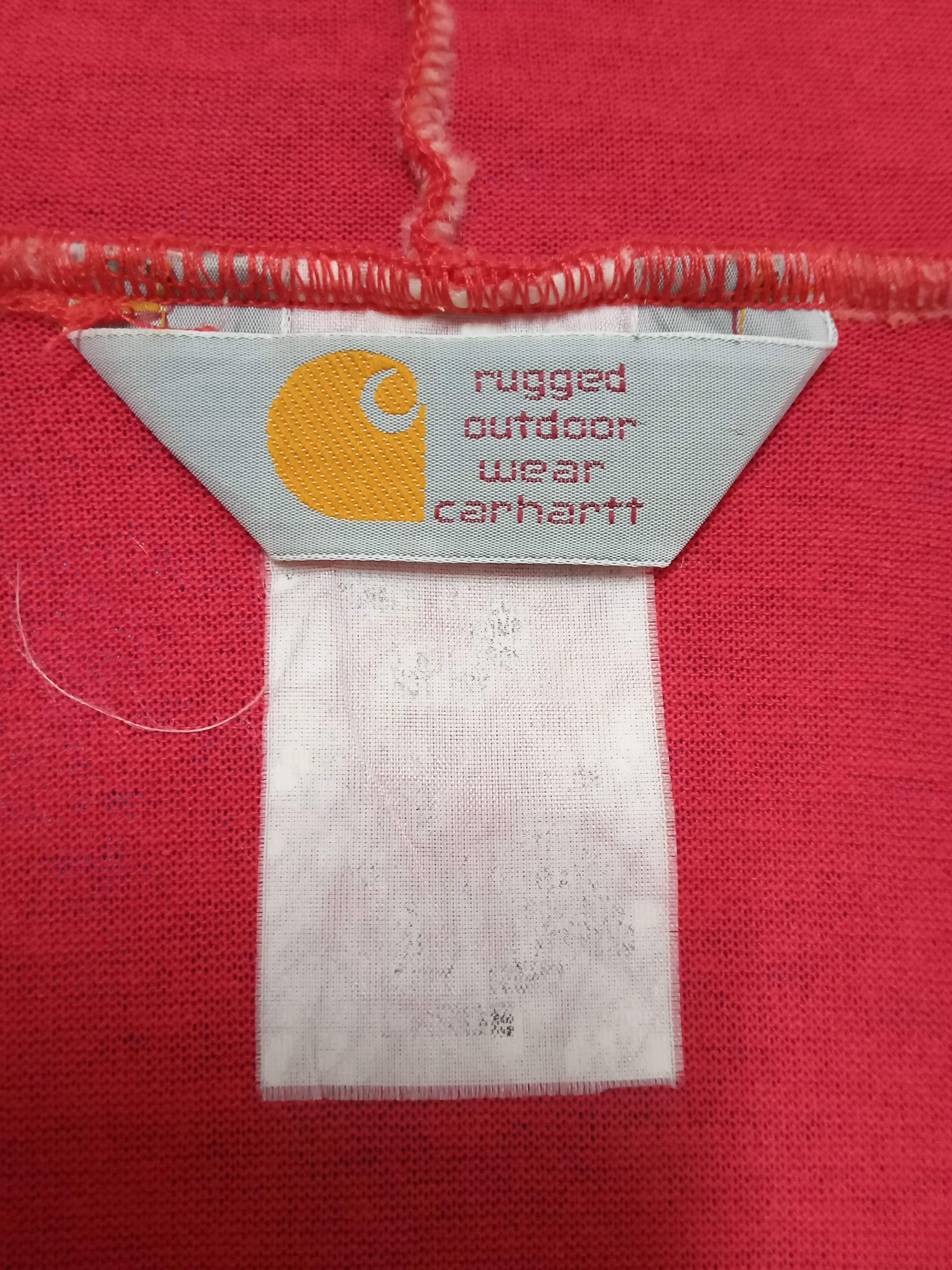 Carhartt Vintage Carhartt Hoodie Zipped Jacket Size US XL / EU 56 / 4 - 3 Thumbnail