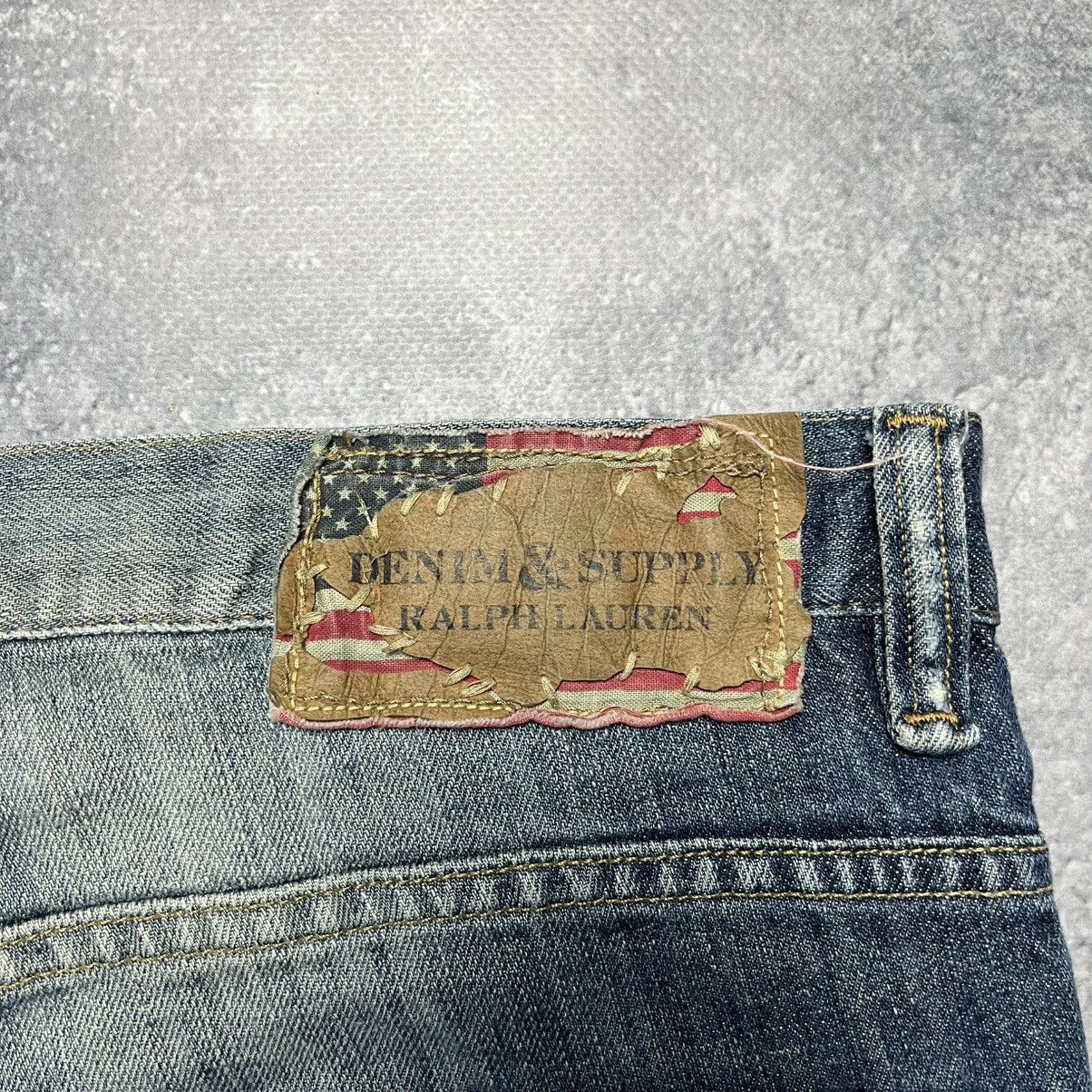 Denim & Supply Ralph Lauren Vintage Denim & Supply Ralph Lauren Slouch Distressed Jeans Size US 36 / EU 52 - 18 Thumbnail
