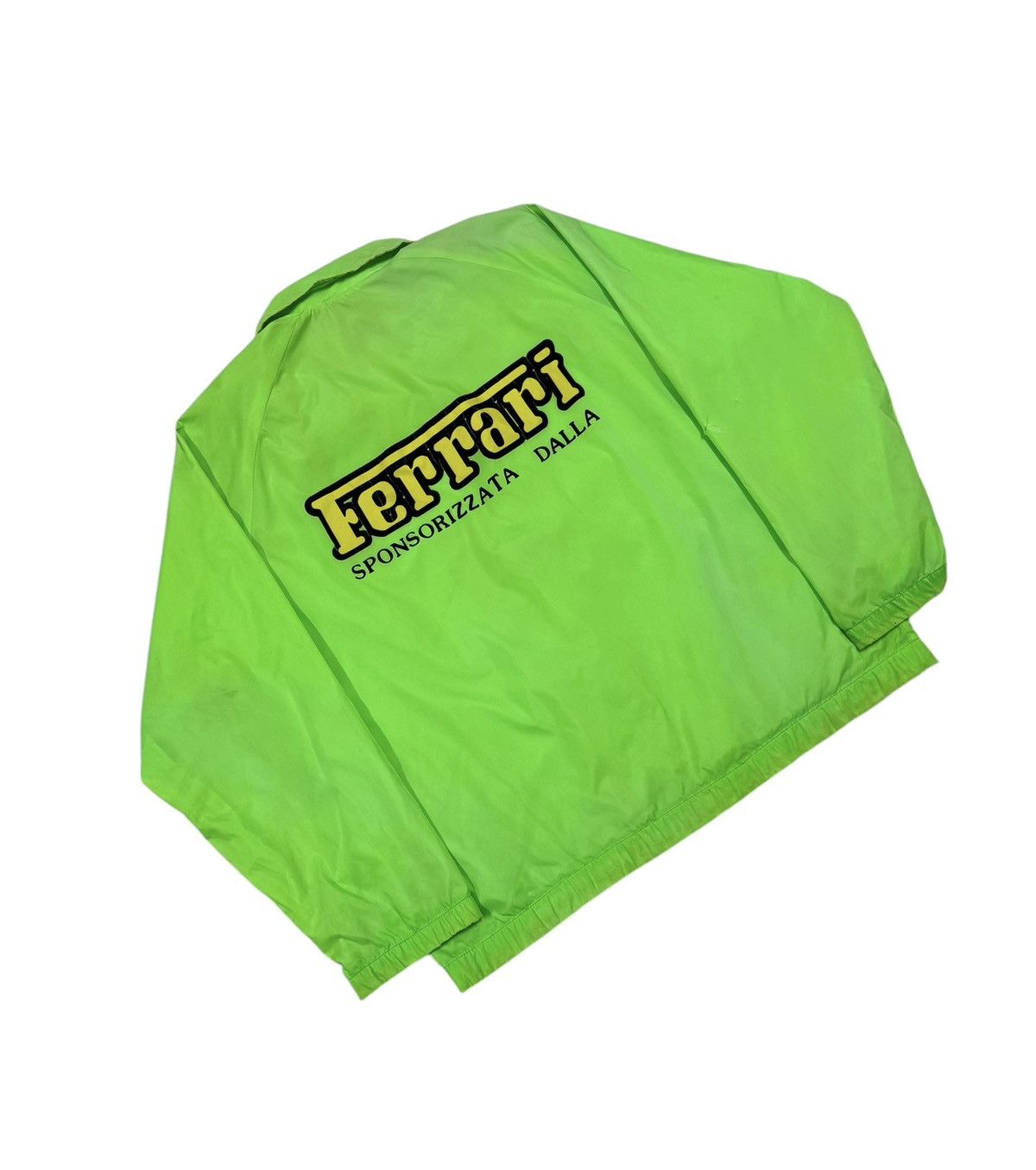 Ferrari × Sports Specialties × Vintage Vtg🔥Magneti Marreli Neon Green Sponsorizzata Dalla jacket Size US L / EU 52-54 / 3 - 5 Thumbnail