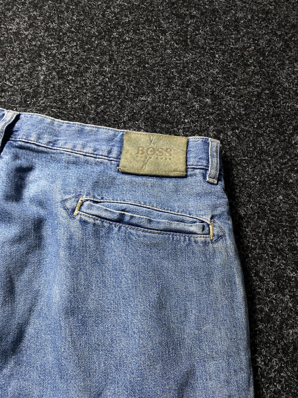 Hugo Boss × If Six Was Nine × Vintage Vintage 90s Y2K Hugo Boss Industry Jeans baggy pants Size US 38 / EU 54 - 18 Thumbnail