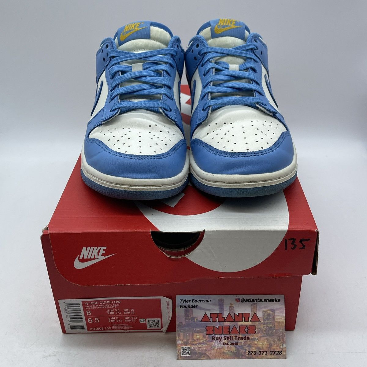 Nike Wmns dunk low coast Size US 8 / IT 38 - 2 Thumbnail