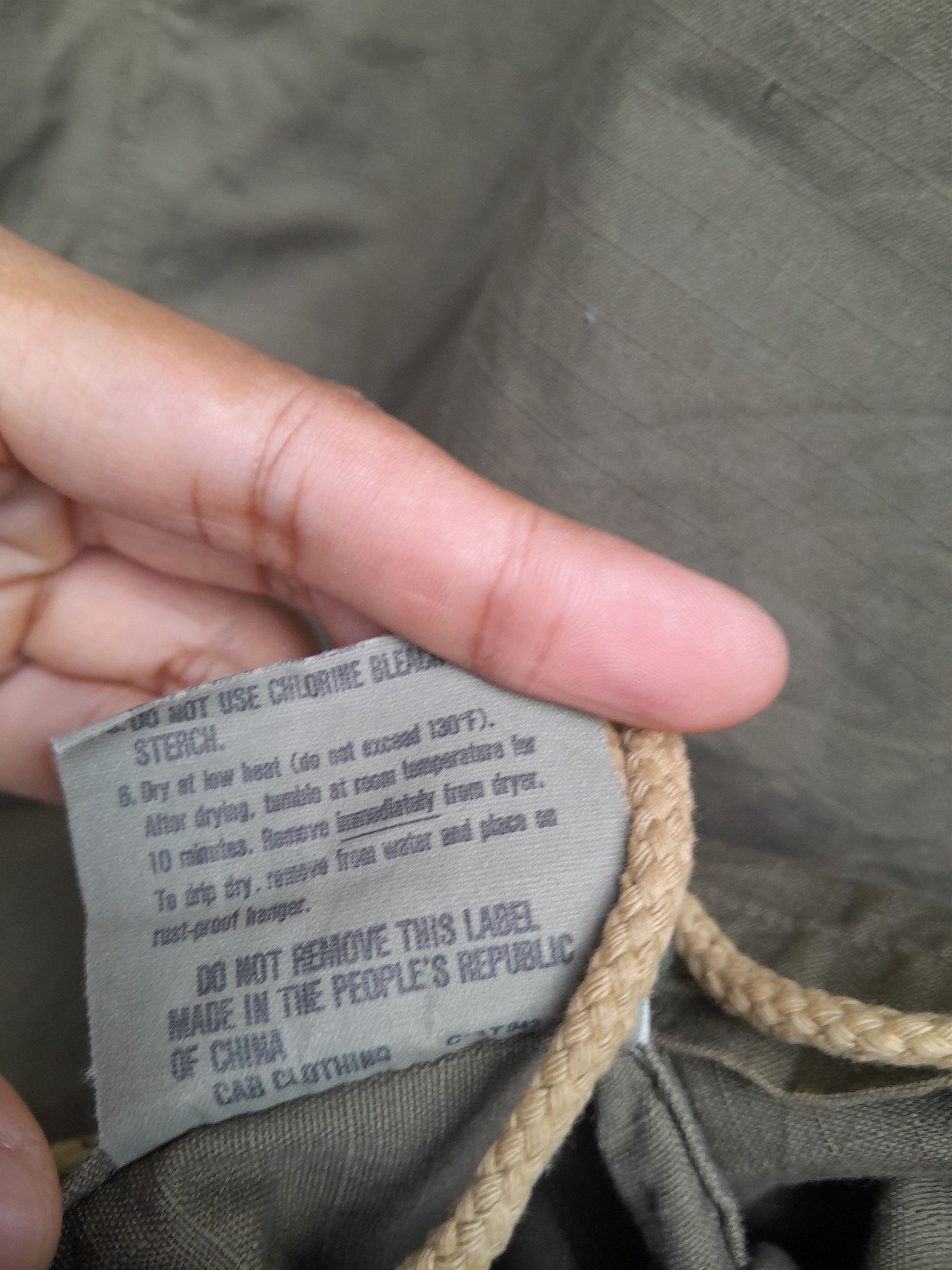 Japanese Brand CAB CLOTHING Olive Ripstop Anorak Parka Scovill Zipper Size US M / EU 48-50 / 2 - 10 Thumbnail