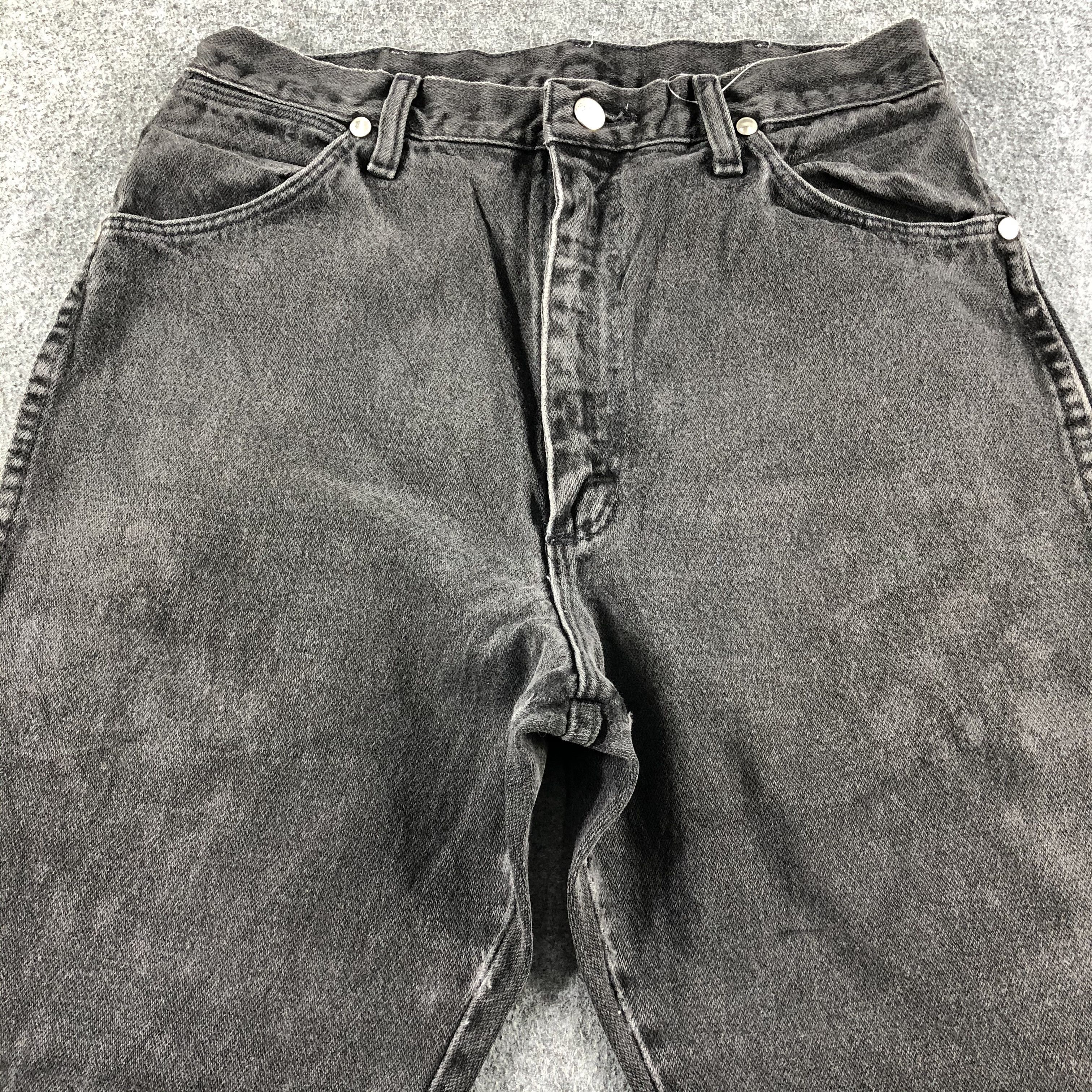 Vintage Vintage Faded Black Wrangler Jeans-J2347 Size US 29 - 3 Thumbnail