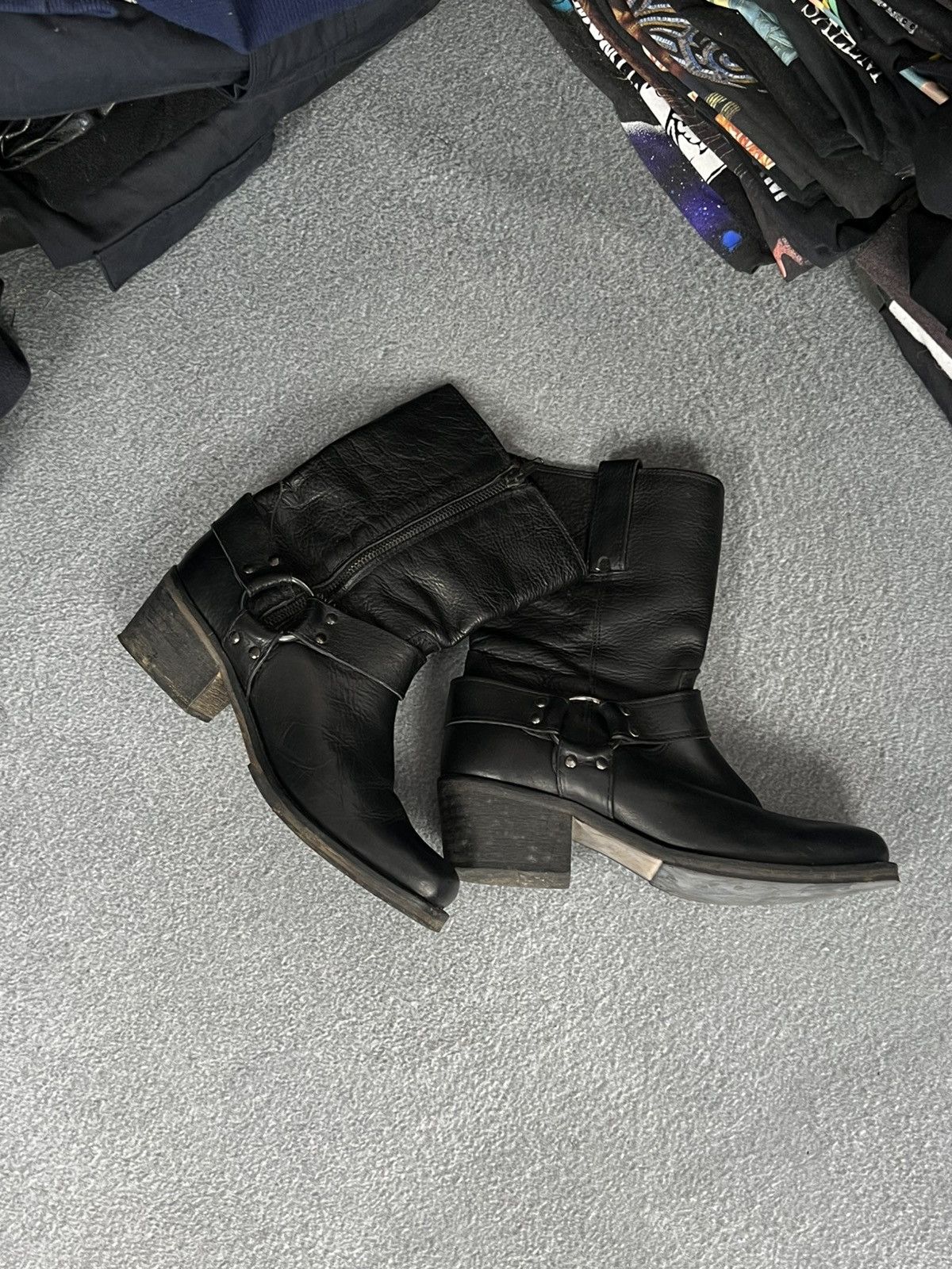 Japanese Brand Cowboy Vestern Guidi Vibe leather biker style boots y2k Size US 9.5 / IT 39.5 - 1 Thumbnail
