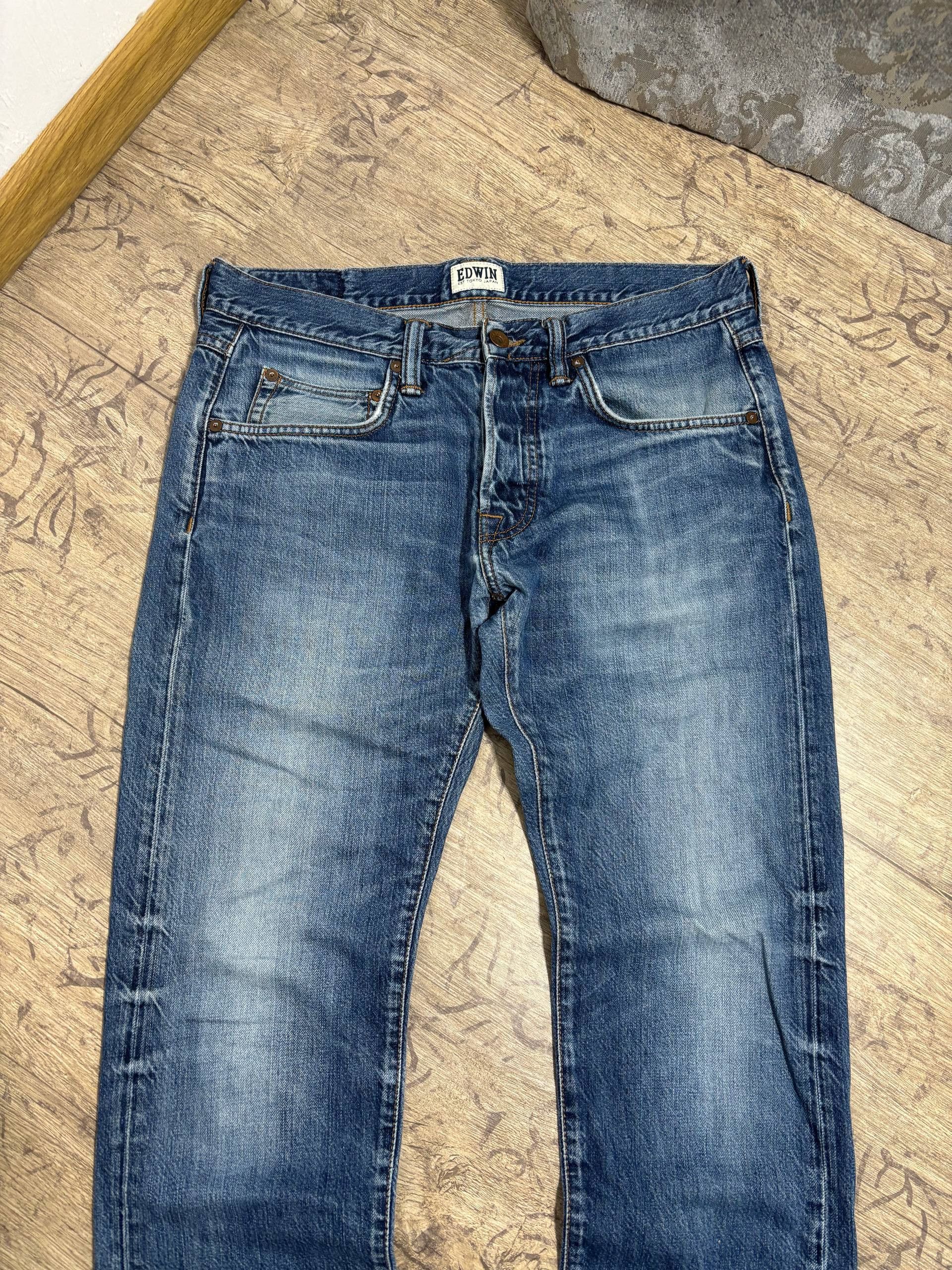 Edwin Edwin Tokyo Japan Denim Vintage Jeans Size US 32 / EU 48 - 4 Thumbnail
