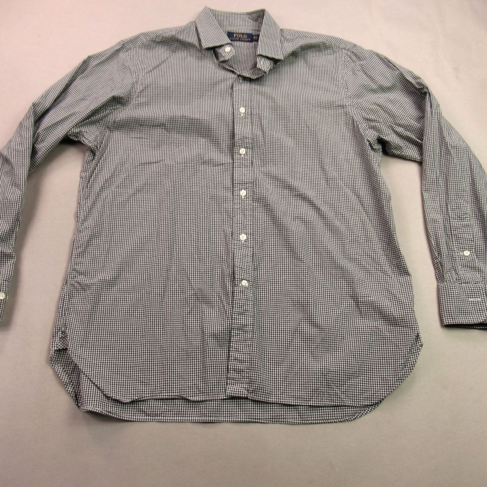 Polo Ralph Lauren Polo Ralph Lauren Shirt 16.5 Checks Long Sleeve Button Front Mens Size US L / EU 52-54 / 3 - 2 Thumbnail