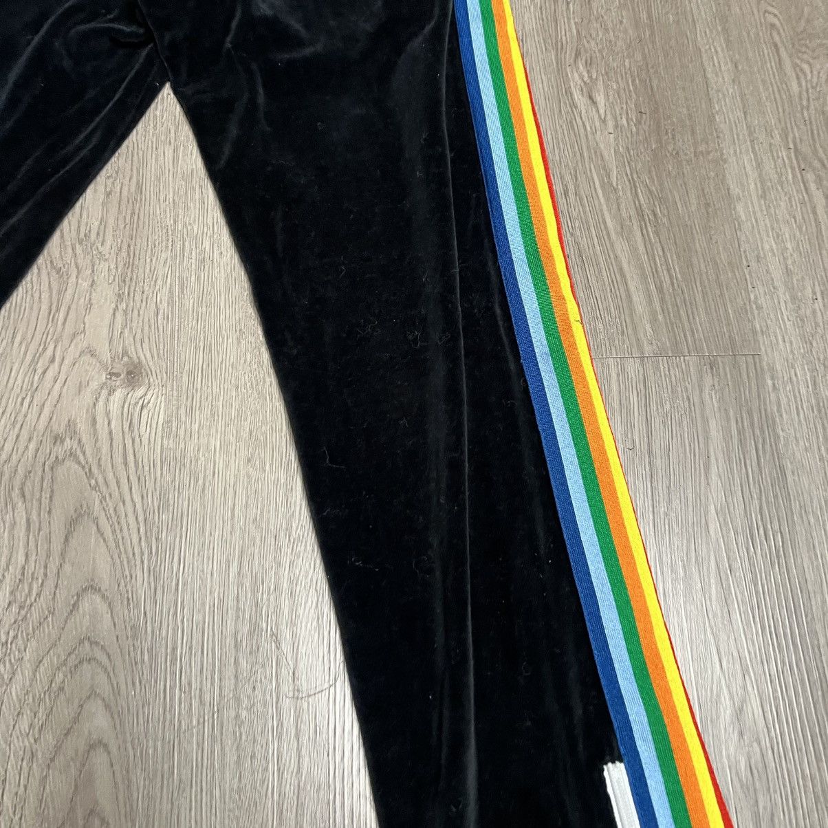 Palm Angels Palm Angels Rainbow Track Pants Black Size US 26 / EU 42 - 12 Thumbnail