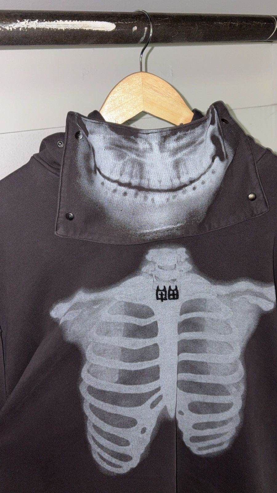 Ksubi × Trippie Redd Ksubi x Trippie redd Skeleton biggie hoodie Size US XXL / EU 58 / 5 - 3 Thumbnail