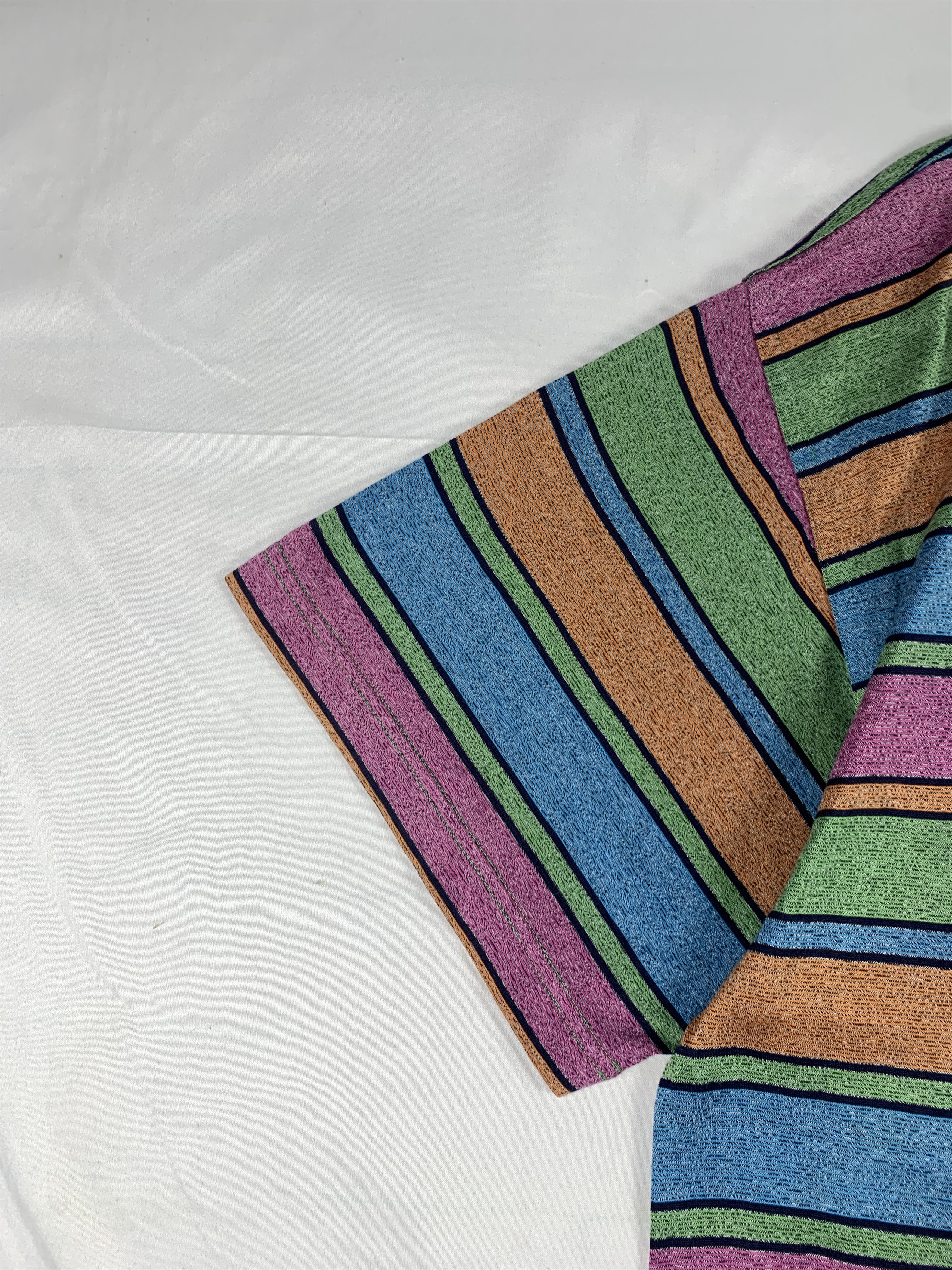 Missoni 2000s Missoni Sport Multicolor Stripes Tee (M) Size US M / EU 48-50 / 2 - 4 Thumbnail