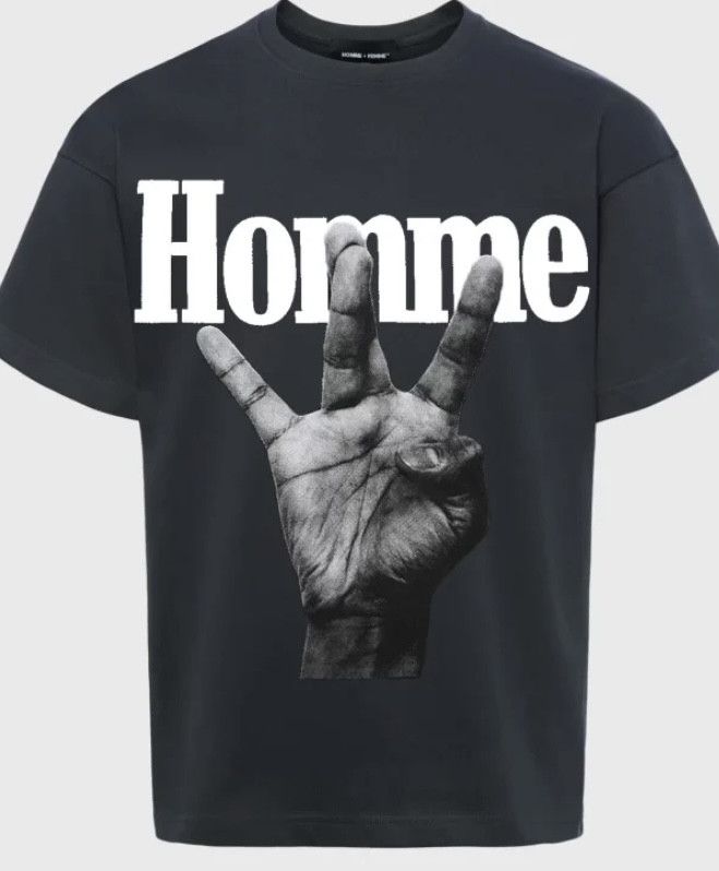 Homme + Femme La Homme Femme Twisted Fingers Tee Size US XXL / EU 58 / 5 - 1 Thumbnail