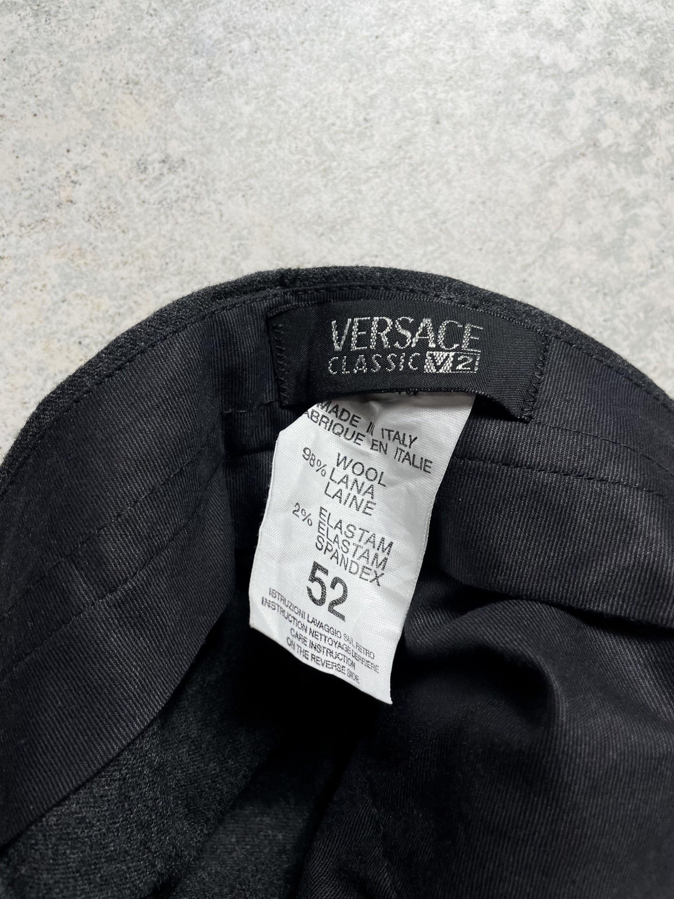 Versace Versace Classic V2 Wool Pants Size US 36 / EU 52 - 2 Thumbnail