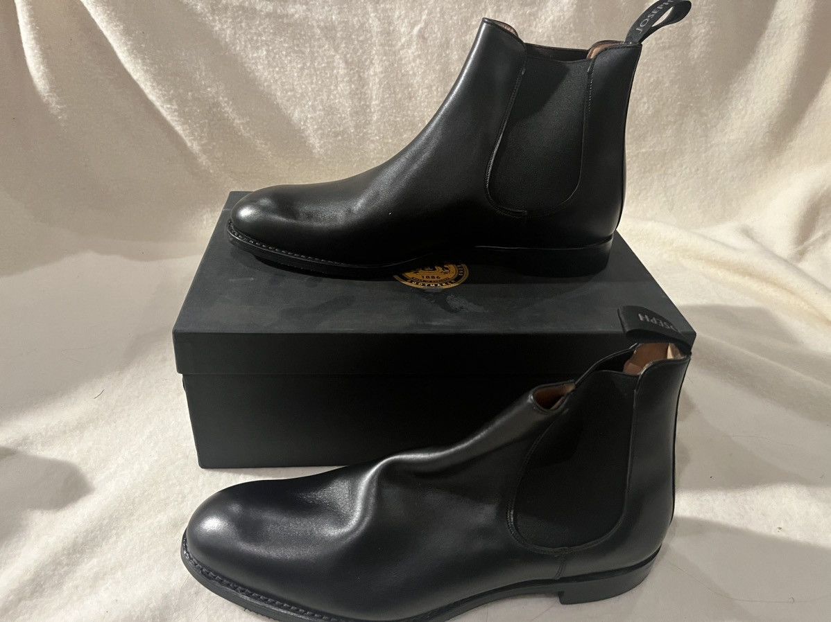 Cheaney GODFREY D BLACK CALF Size US 12 / IT 42 - 1 Thumbnail