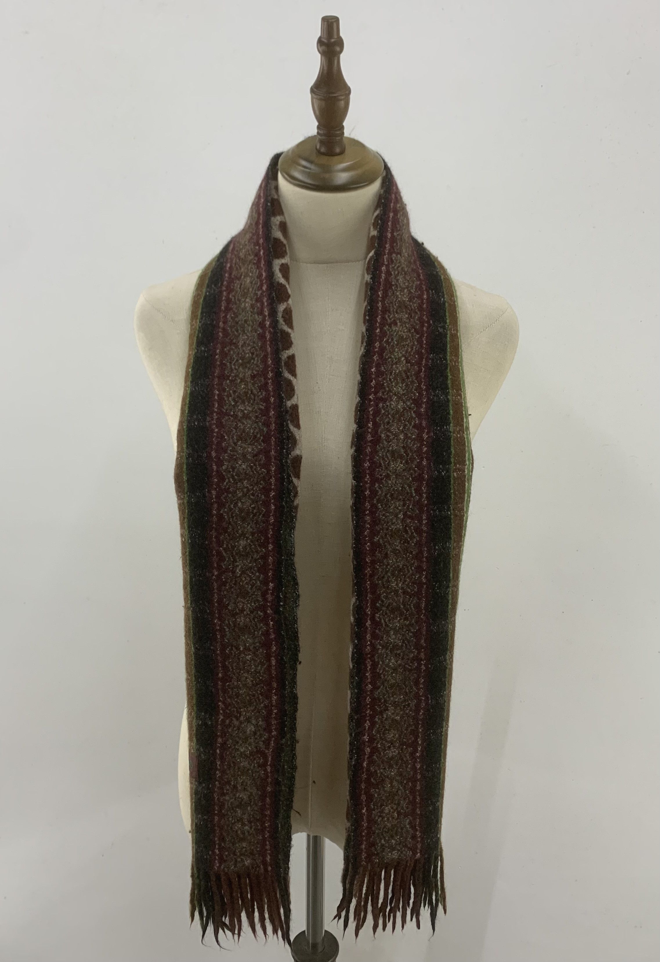 Kenzo Weave Kenzo Wool Scarf Kenzo Scarf Wool Muffler Neck Wrap