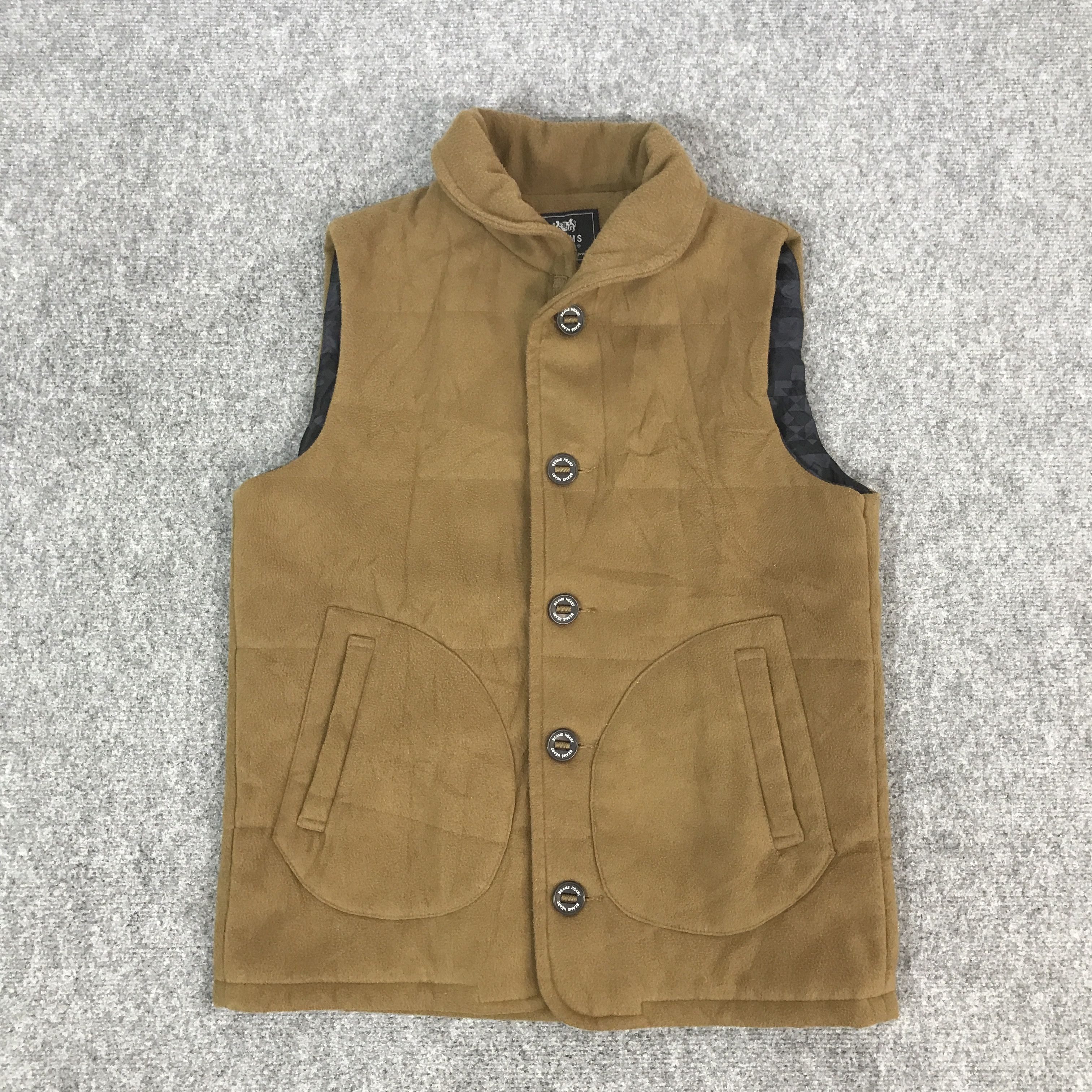 Beams Japan beams heart Wool Vest jacket Size US L / EU 52-54 / 3 - 1 Thumbnail