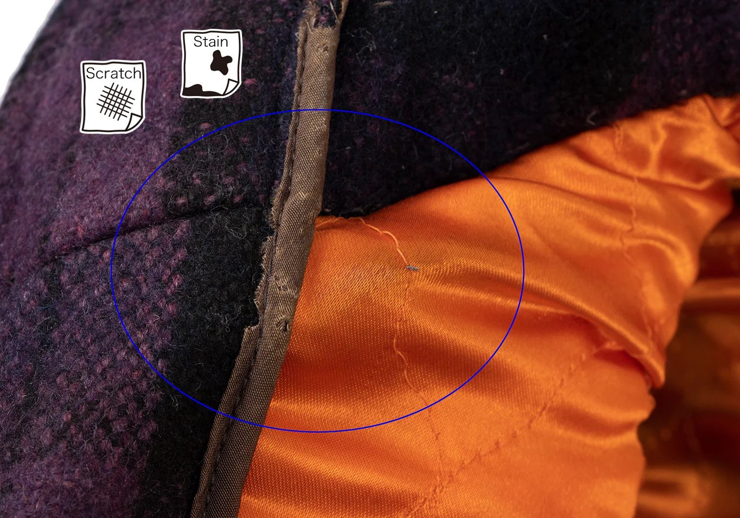 Ganryu Check Hooded Down Vest in Purple, Navy, and Green Size US S / EU 44-46 / 1 - 6 Thumbnail