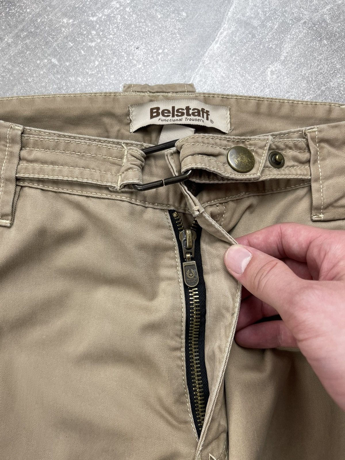 Belstaff Belstaff Tech Workwear Utility Functional Trousers Pants Size US 34 / EU 50 - 10 Thumbnail
