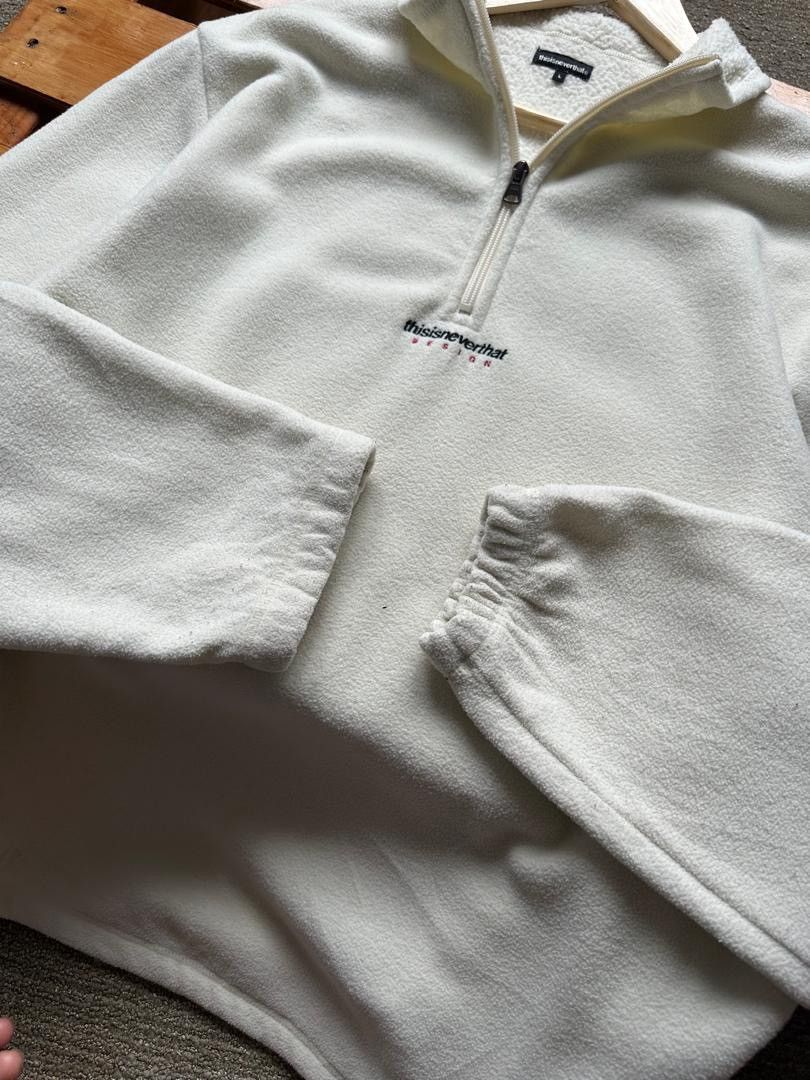 thisisneverthat THISISNEVERTHAT HALF ZIPPER FLEECE Size US L / EU 52-54 / 3 - 4 Thumbnail